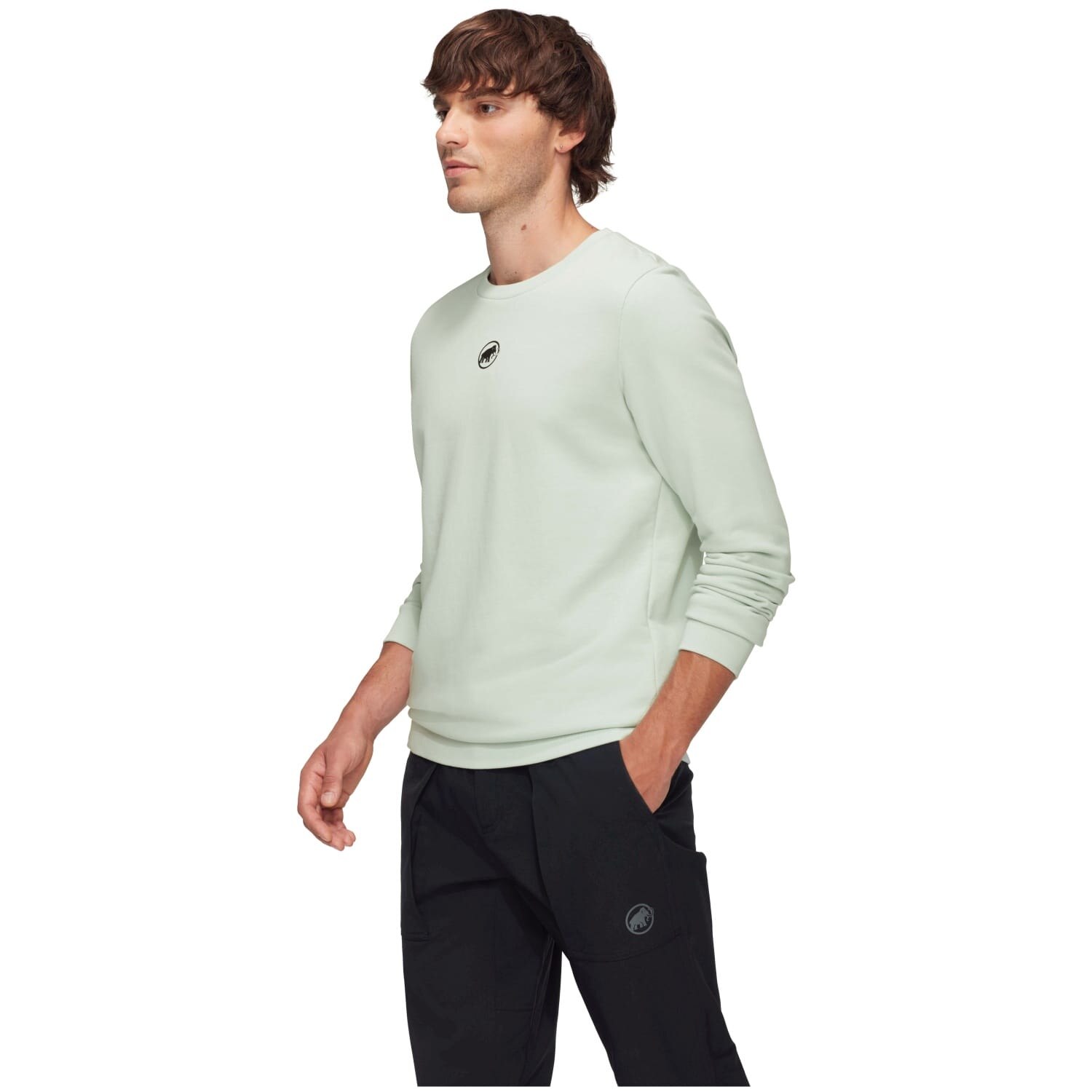 Sweatshirt Core Crew Neck Original Mammut Cinzento-claro-2