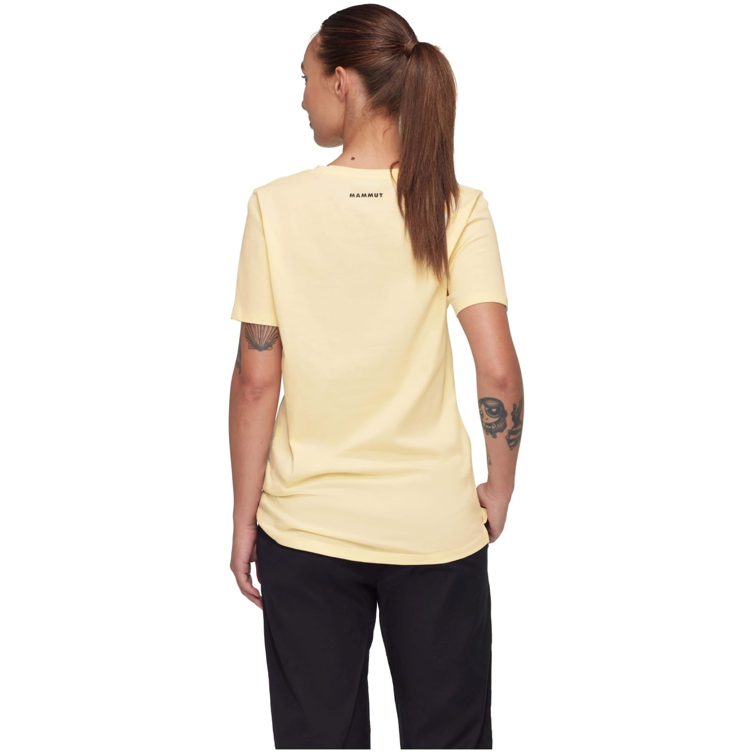 T-shirt Core Classic Mammut Amarelo-limão-2