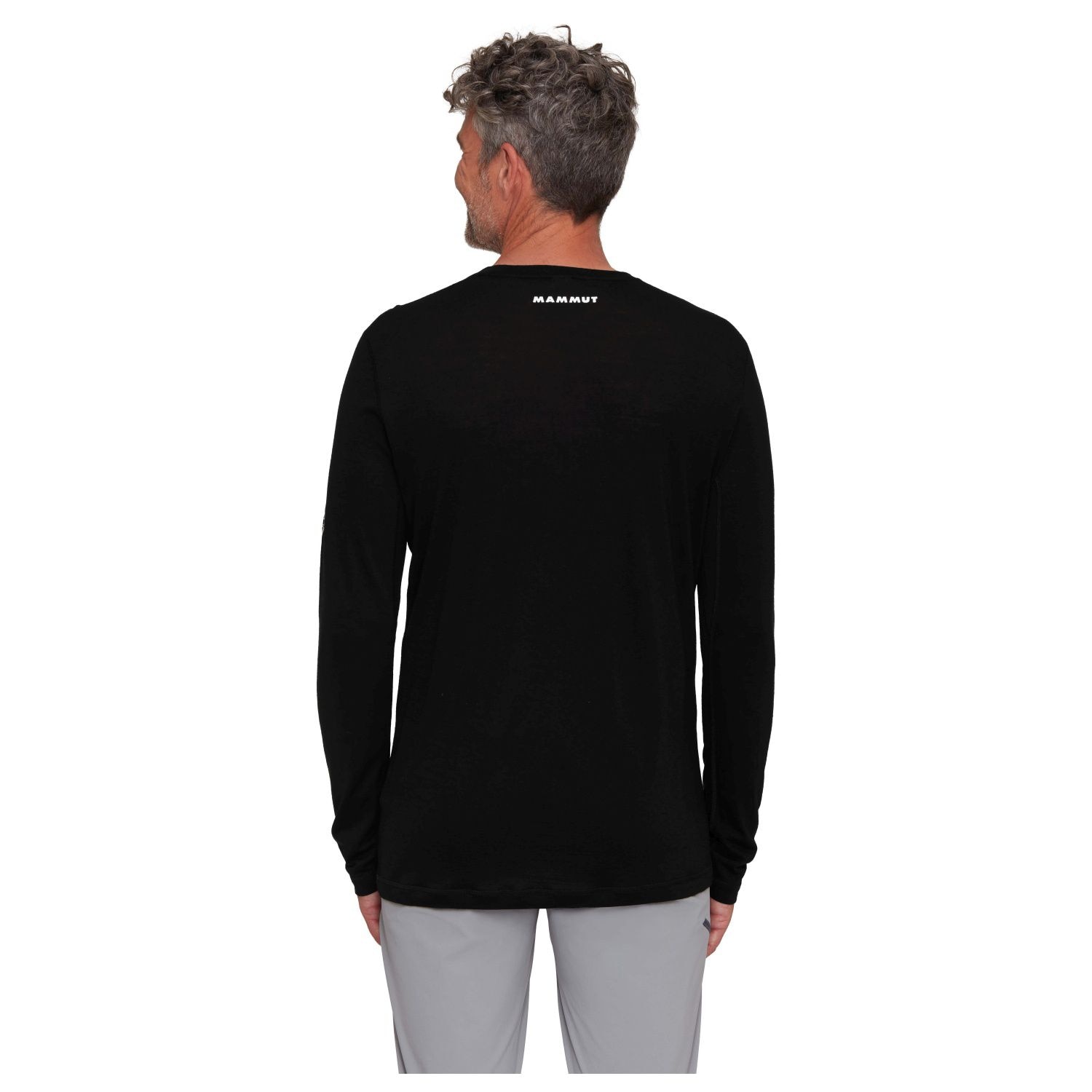 T-shirt de Montanha Tree Wool Fl Mammut Preto-2