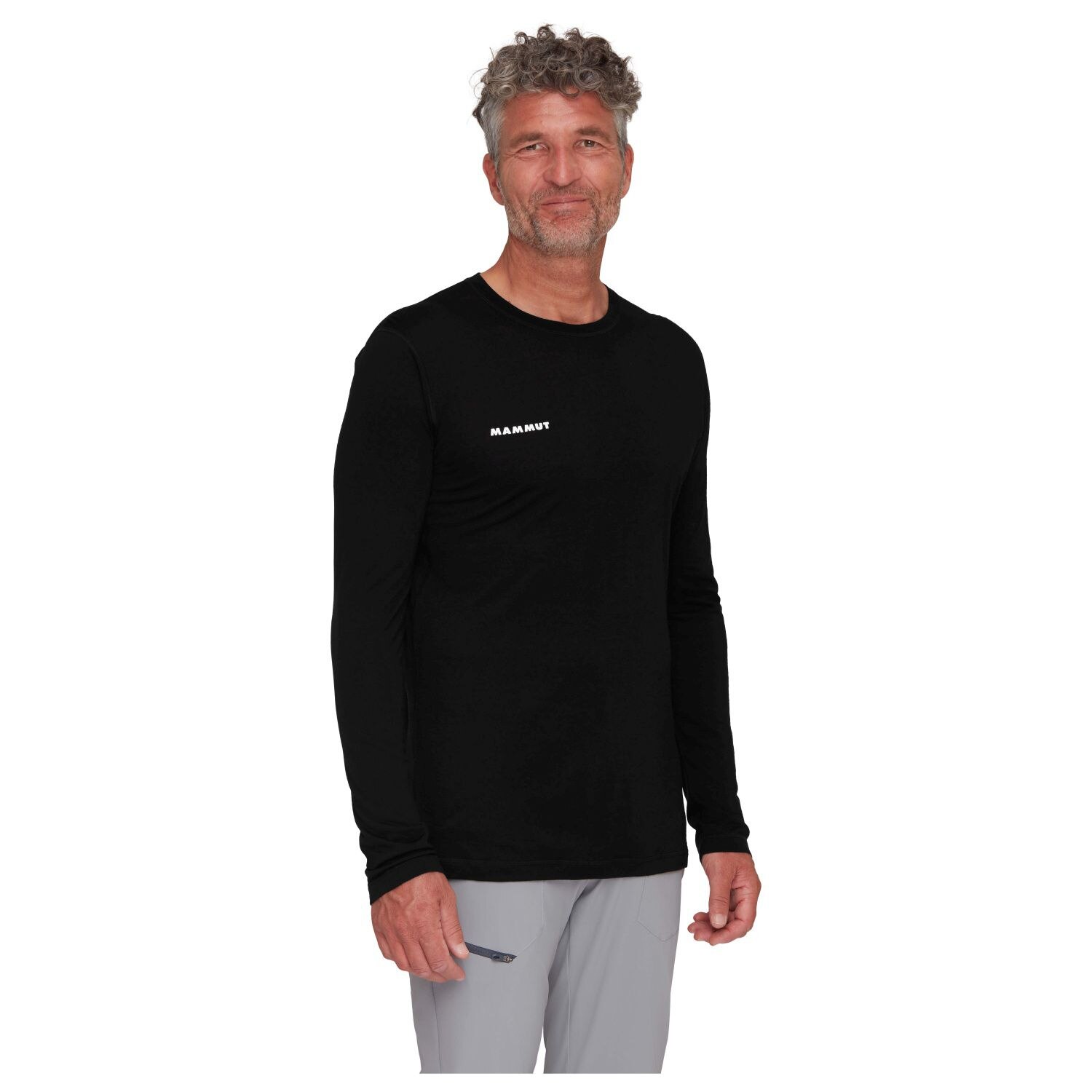 T-shirt de Montanha Tree Wool Fl Mammut Preto-3