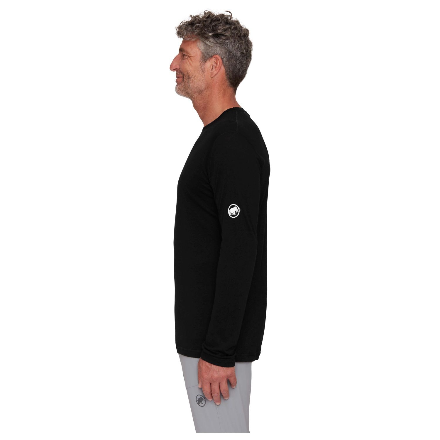 T-shirt de Montanha Tree Wool Fl Mammut Preto-4