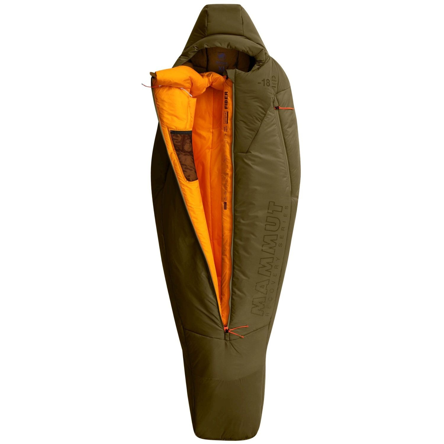 Saco-cama Protect Fiber -18c Xl Mammut Verde-2