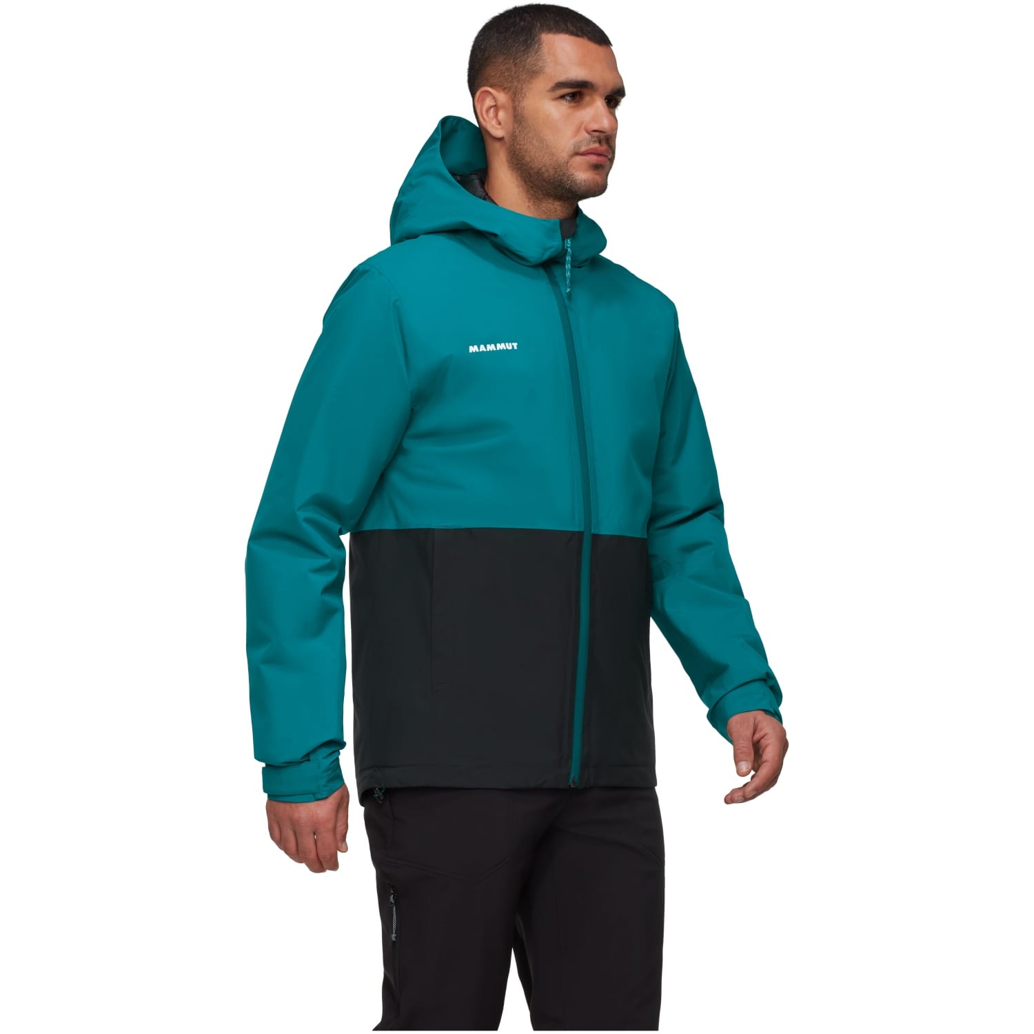 Casaco de Montanha Linard Hs Thermo Impermeável Mammut Azul-turquesa-2