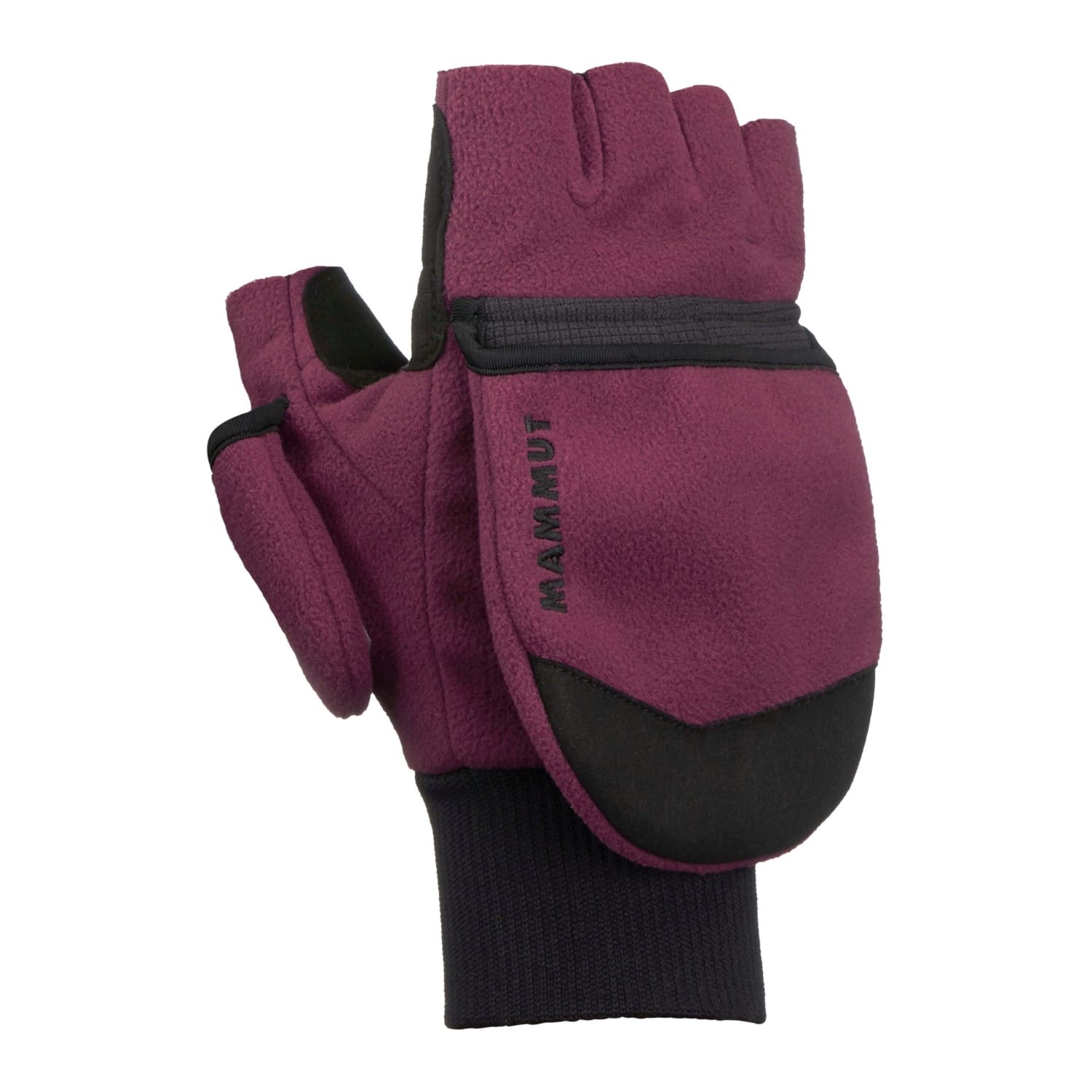 Manopla de Montanha Shelter So Convertible Mammut Rosa-3