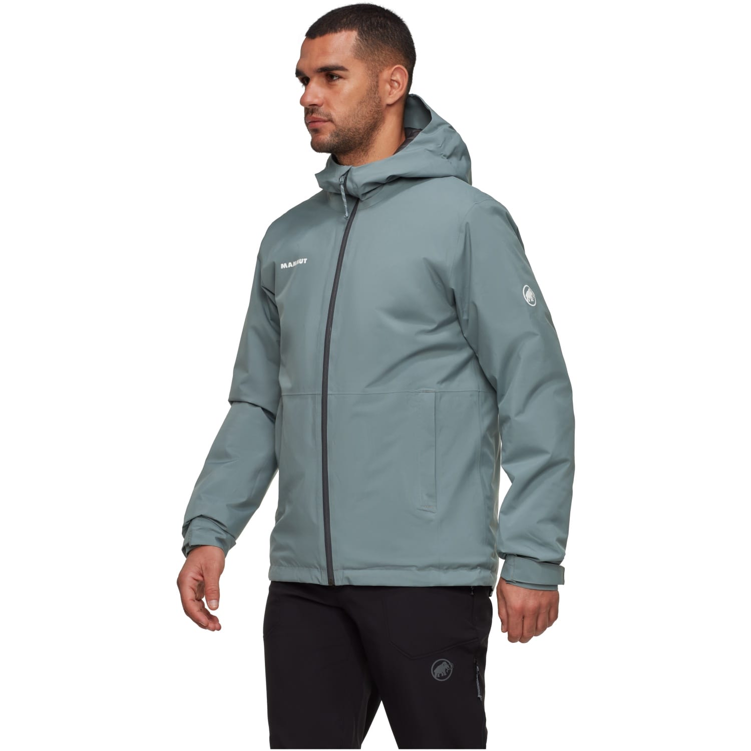 Casaco de Montanha Linard Hs Thermo Impermeável Mammut Cinzento-2