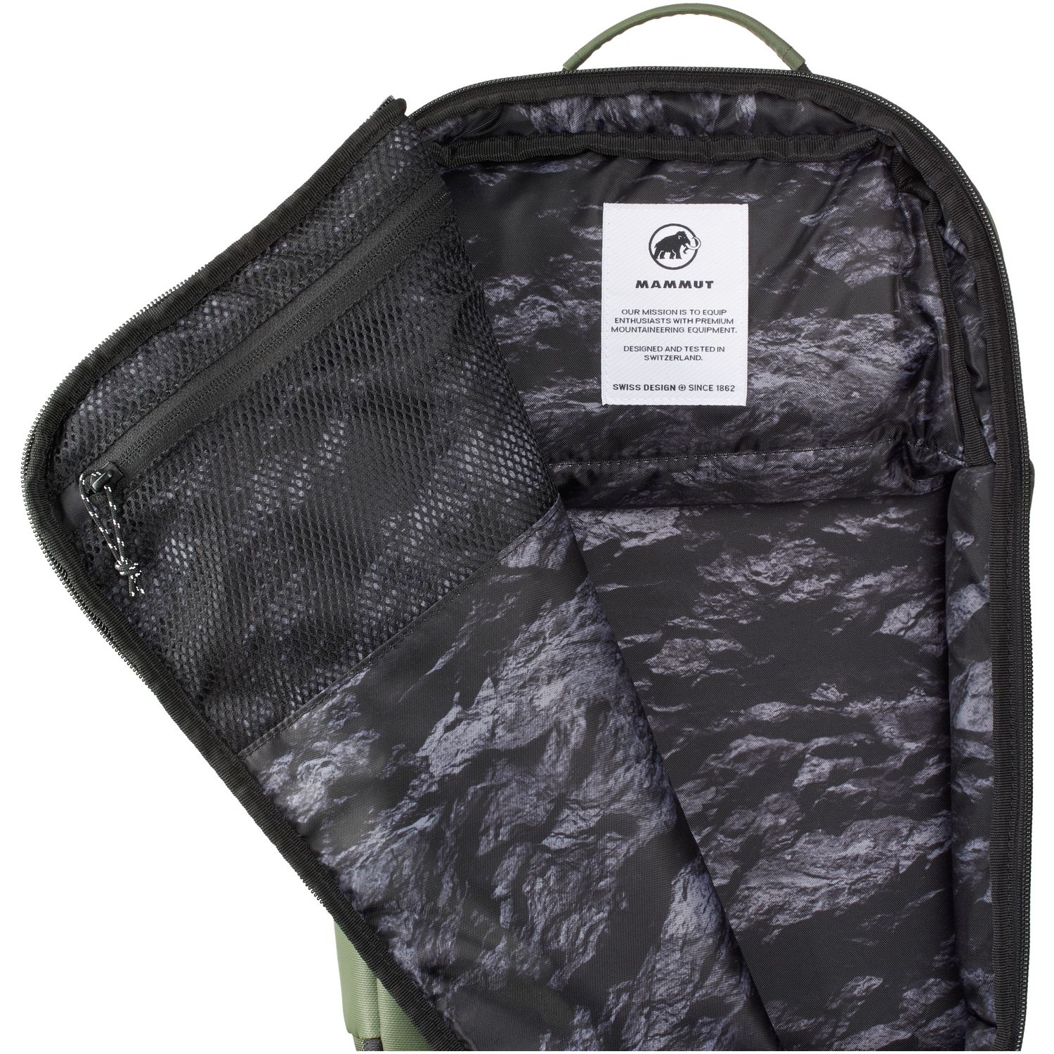 Mochila Urbana Seon Transporter 15 L Mammut Verde-3