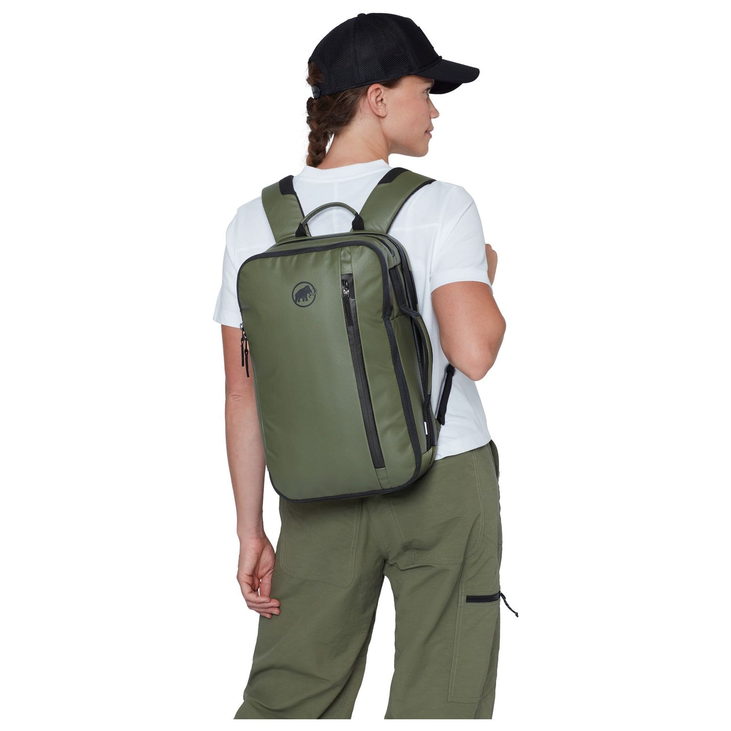 Mochila Urbana Seon Transporter 15 L Mammut Verde-6