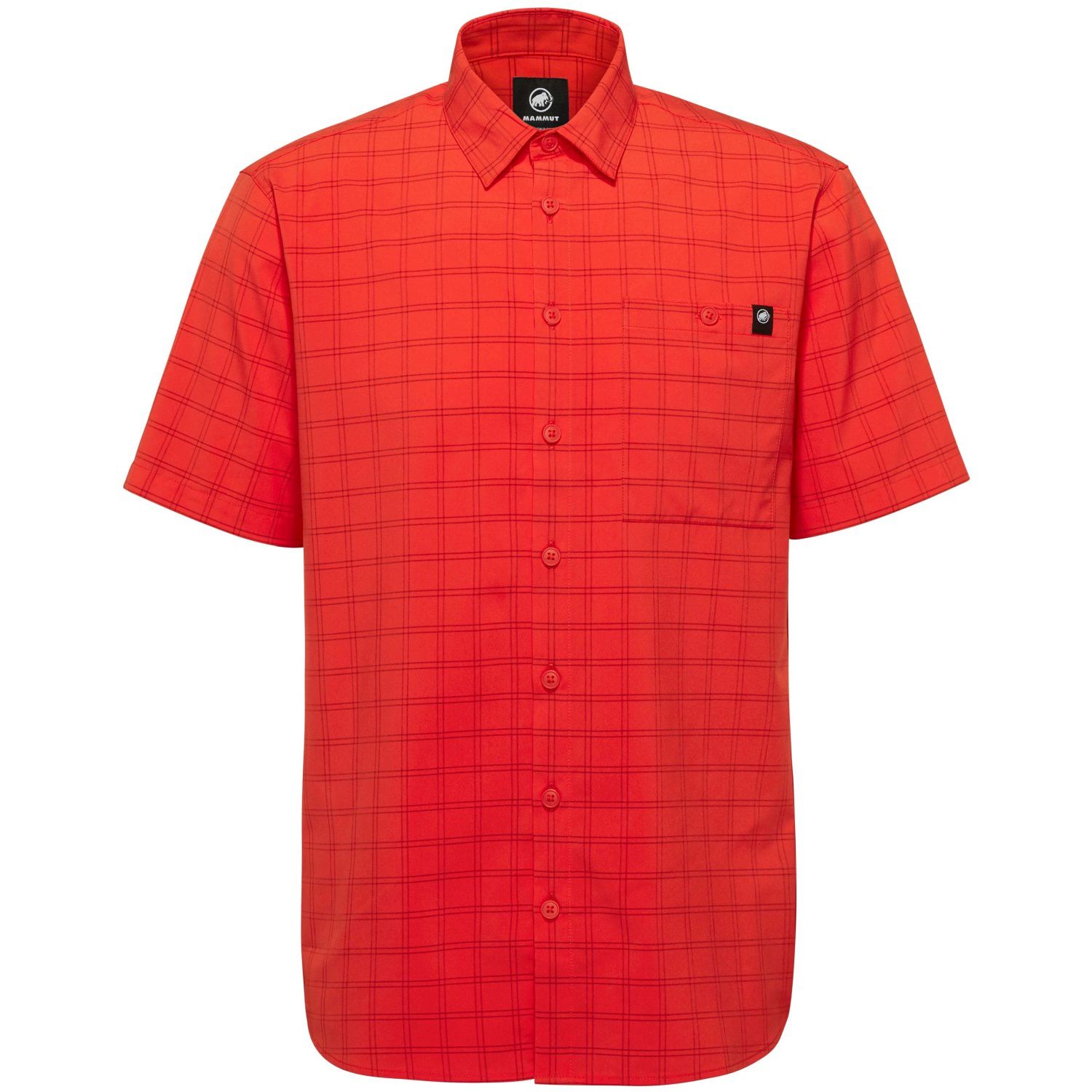 Camisa de Montanha Lenni Mammut Vermelho-1