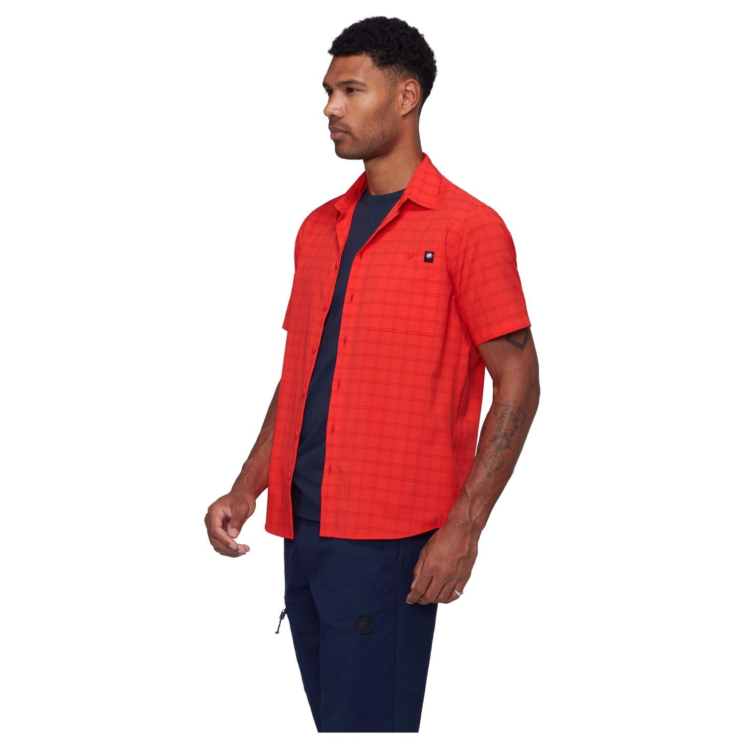 Camisa de Montanha Lenni Mammut Vermelho-4