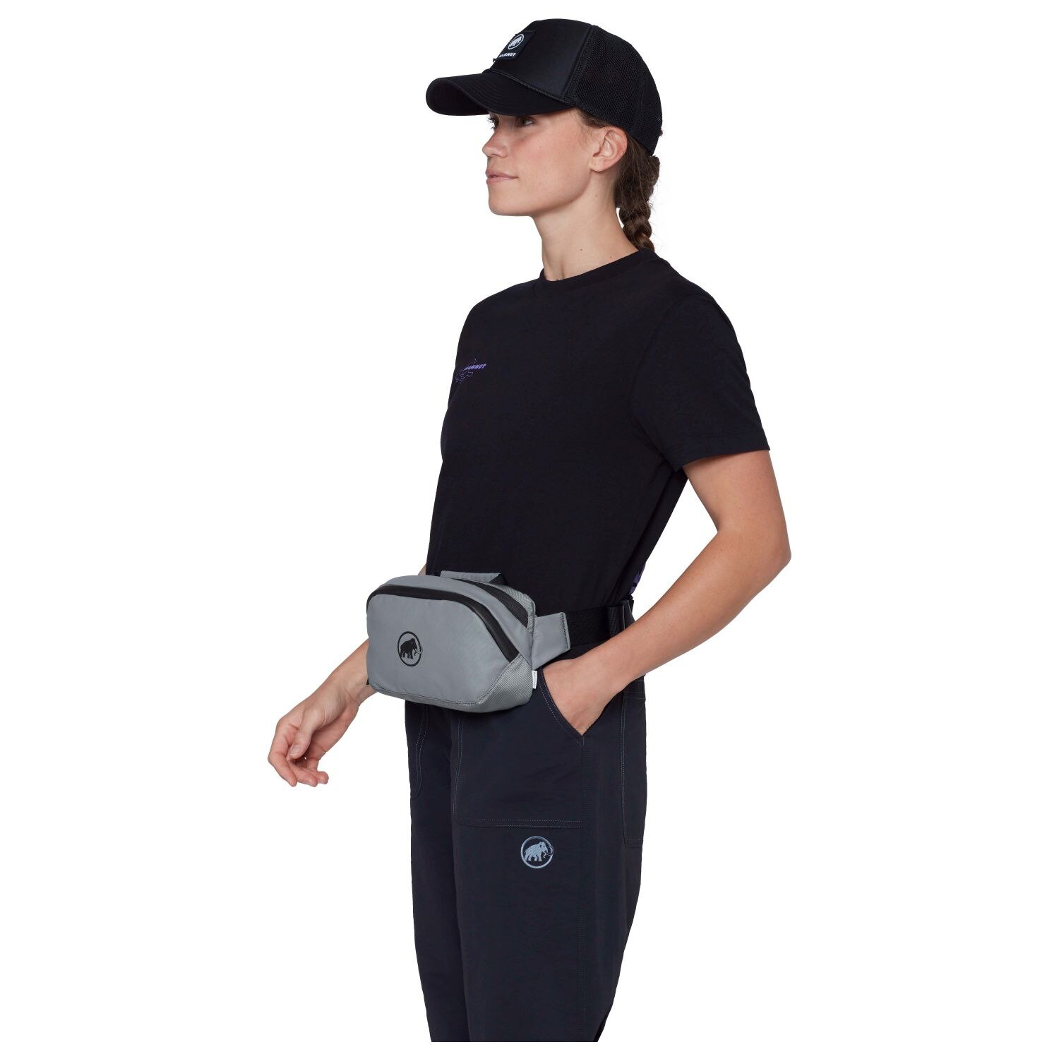 Mala de Tiracolo Urbana Seon 2 L Mammut Cinzento-claro-8