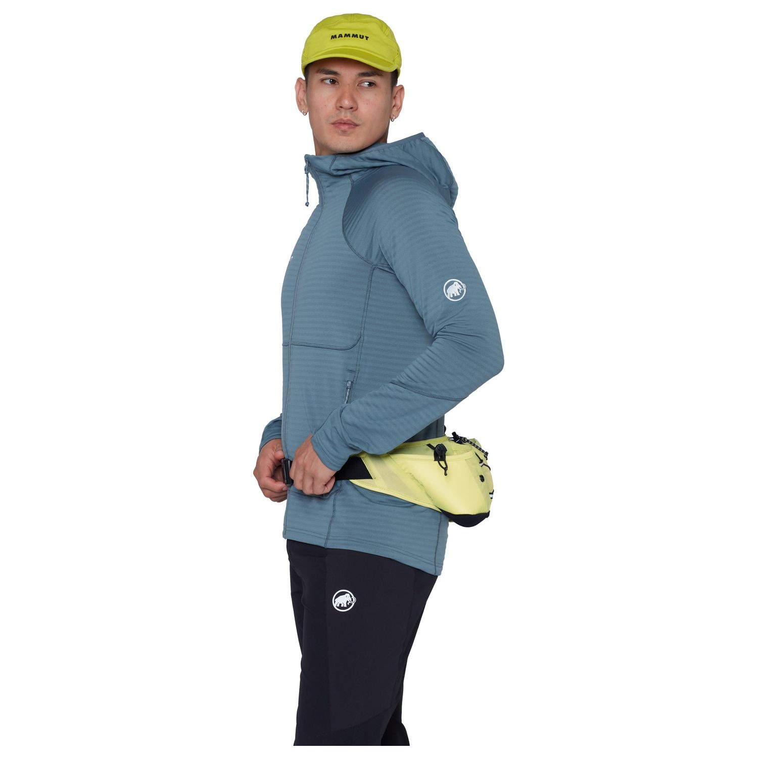Bolsa de Cintura de Montanha e Running Lithium 3 L Mammut Amarelo-5