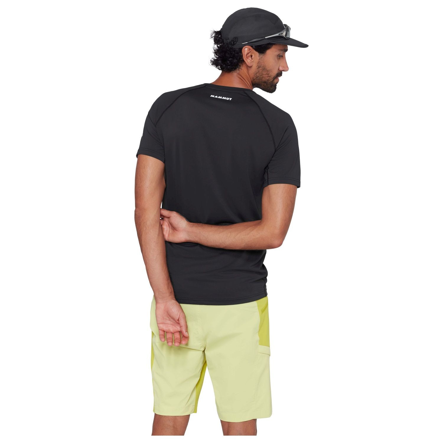 T-shirt de Montanha Ducan Mammut Preto-2