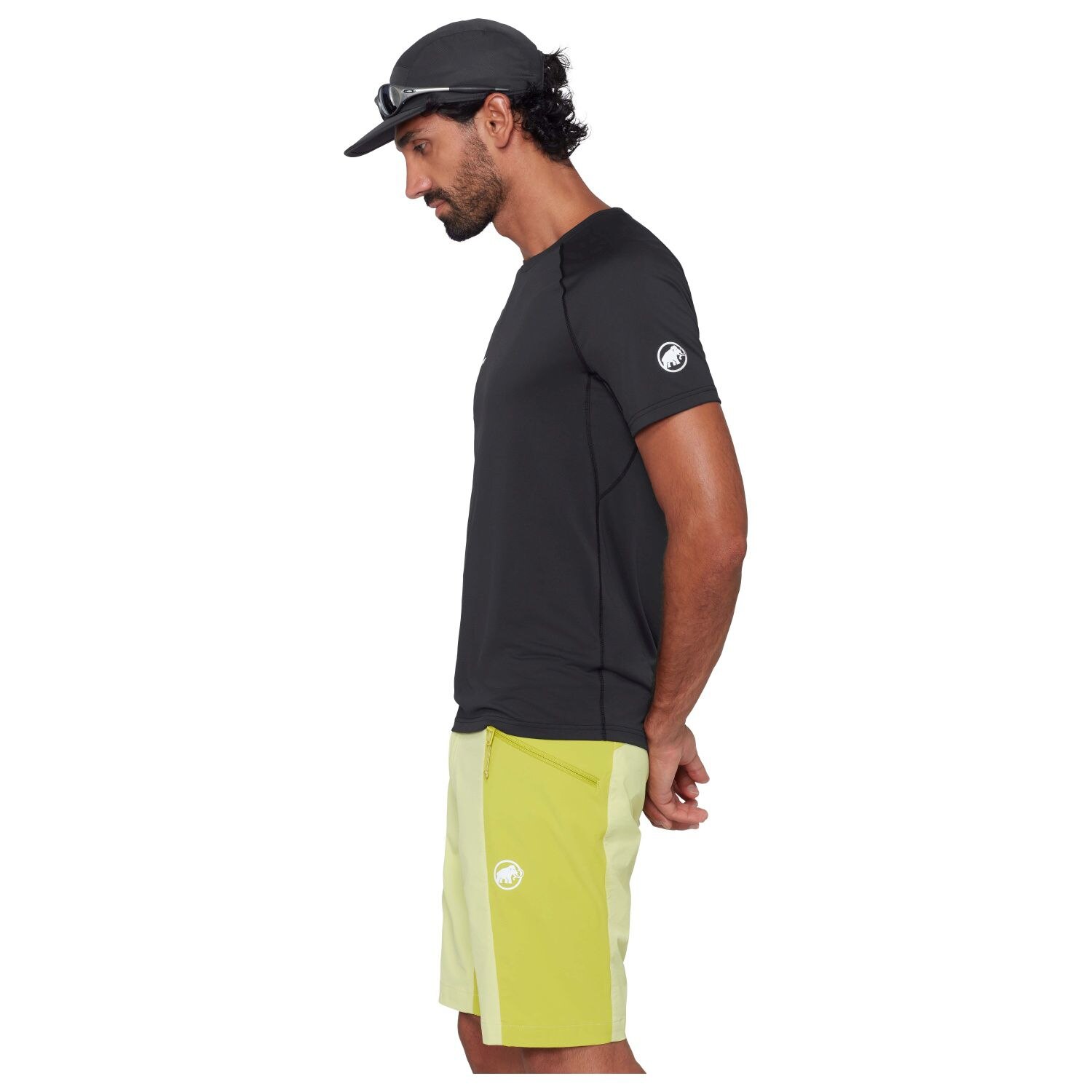 T-shirt de Montanha Ducan Mammut Preto-4