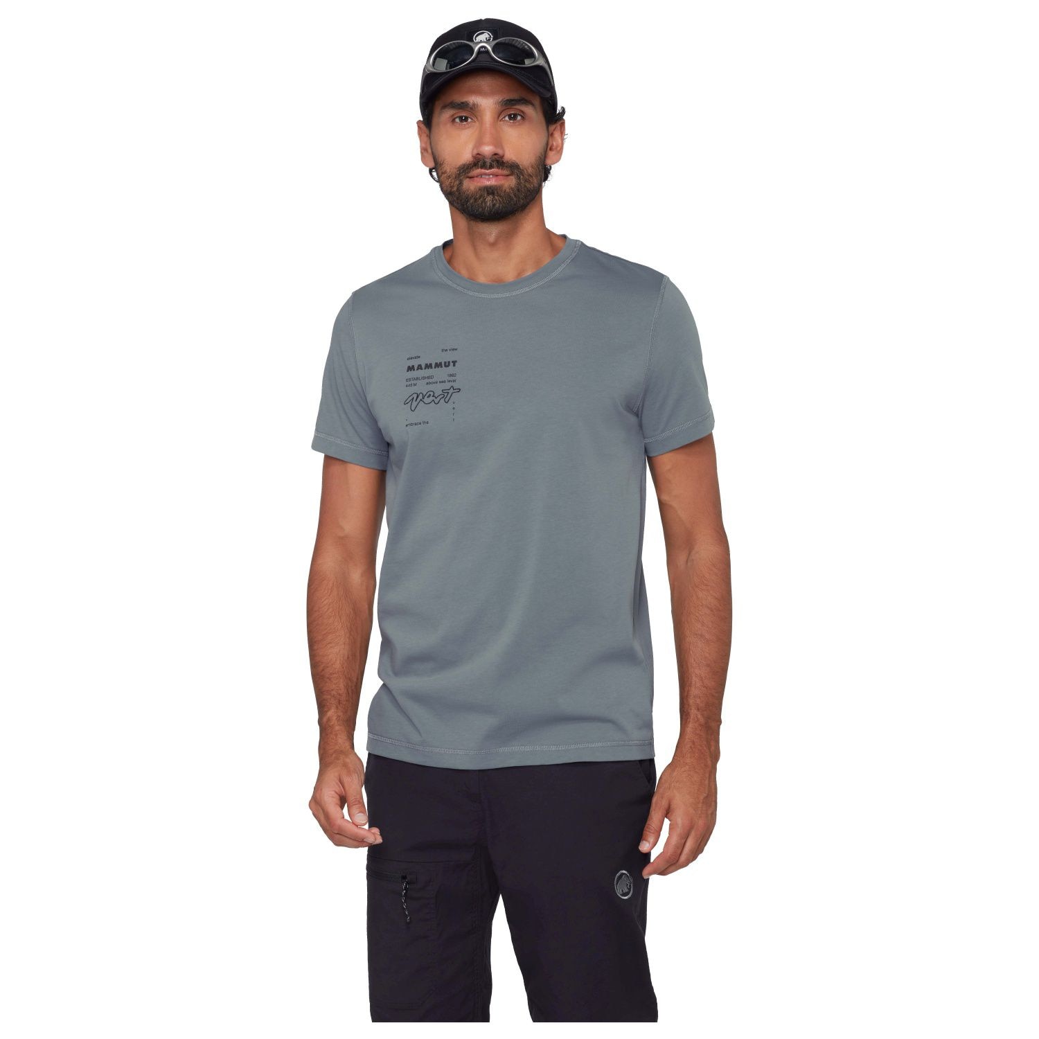 T-shirt Core Vert Mammut Cinzento-3