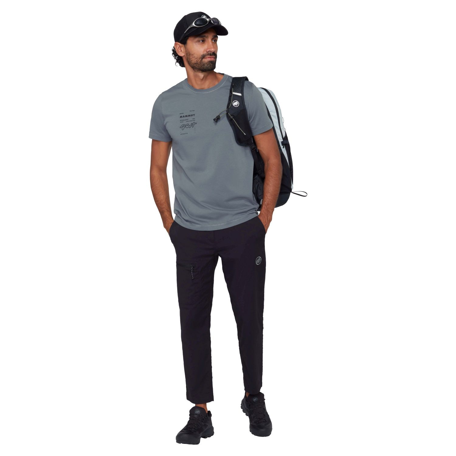 T-shirt Core Vert Mammut Cinzento-5