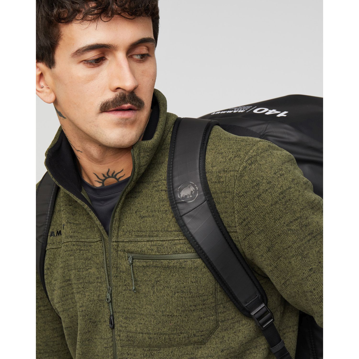 Saco de Desporto Cargo 140 L Mammut Preto-4