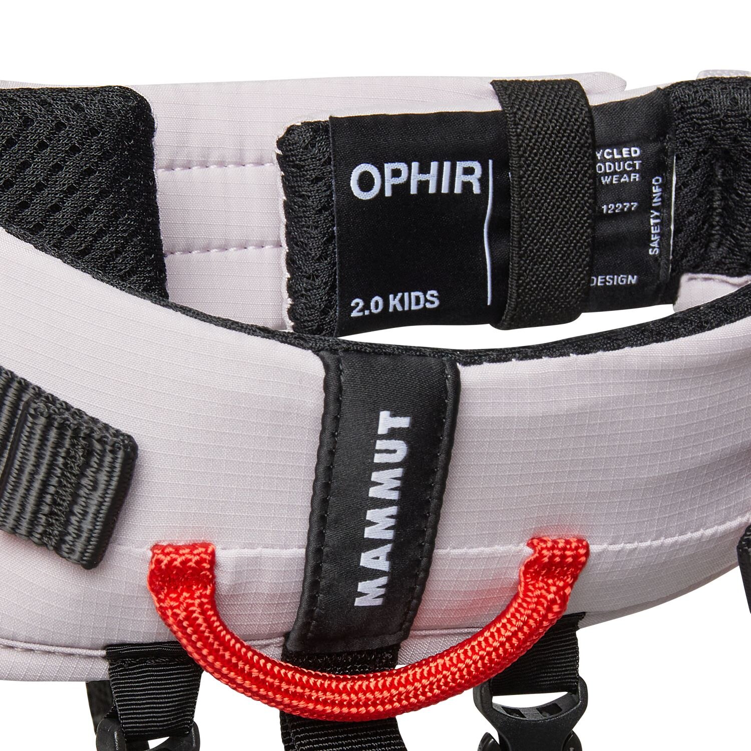 Arnês de Escalada Infantil Ophir Kids 2.0 Mammut Rosa-3