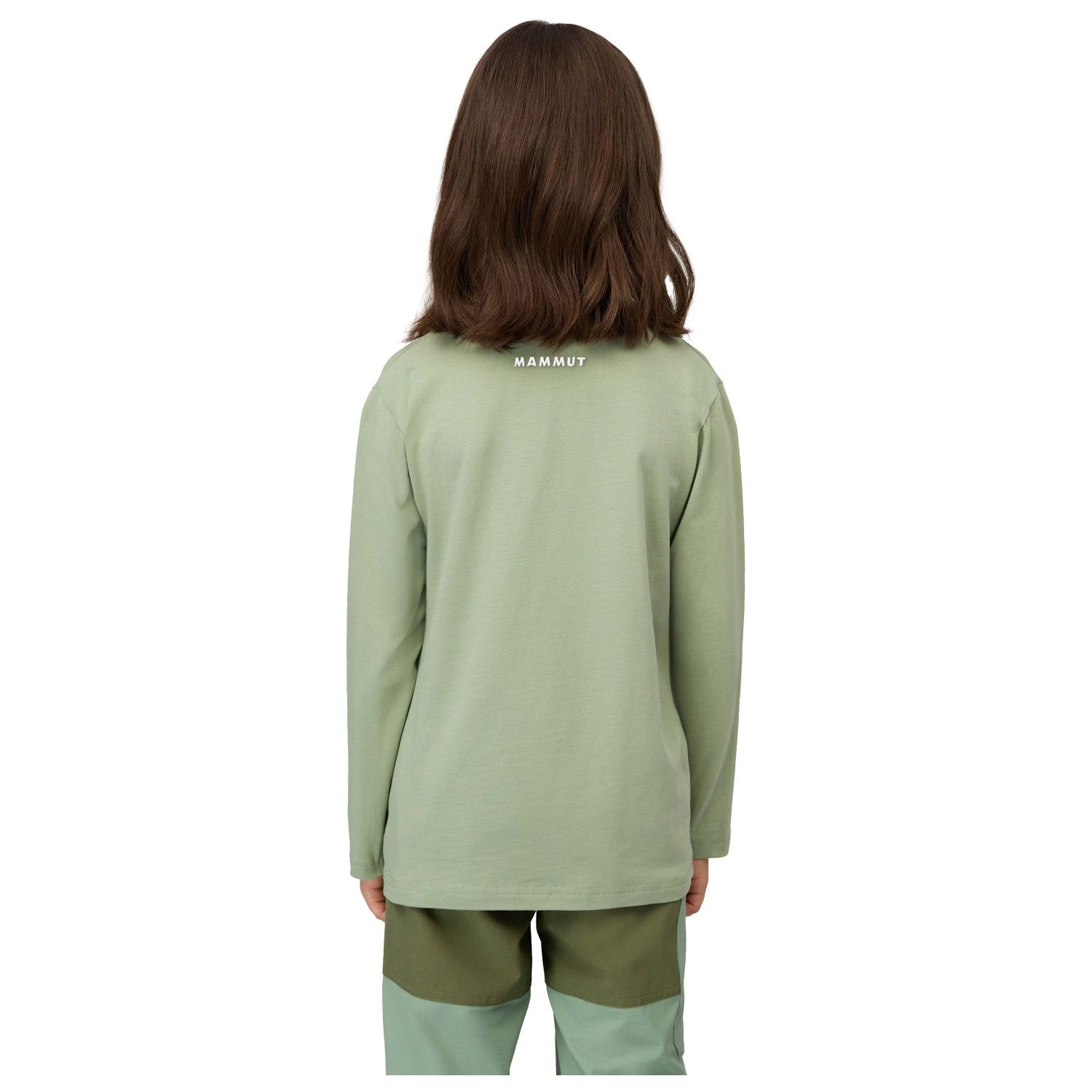 T-shirt Infantil Core Kids Logo Mammut Verde-3