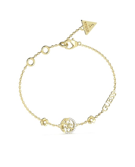 Imagem 0 de Pulseira 4 Love de Aço em Dourado