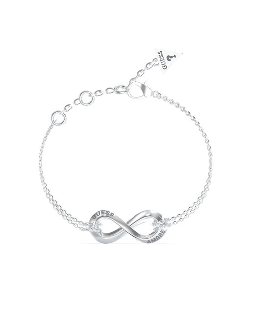 Imagem 0 de Pulseira Amore de Aço Prateada