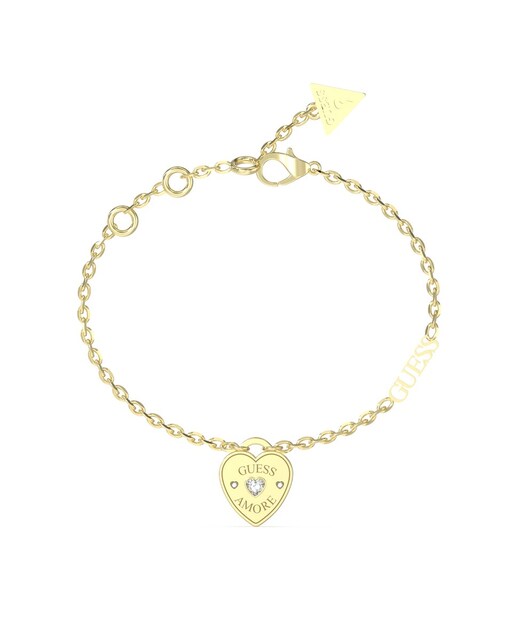 Imagem 0 de Pulseira Amore de Aço Dourada