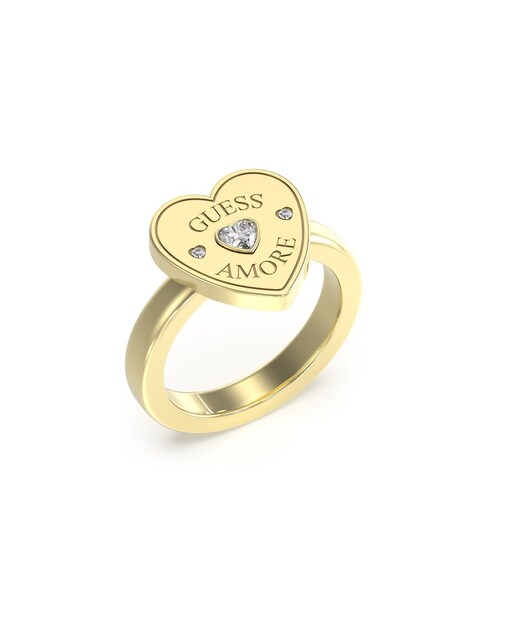Imagem 0 de Anel Amore de Aço Dourado