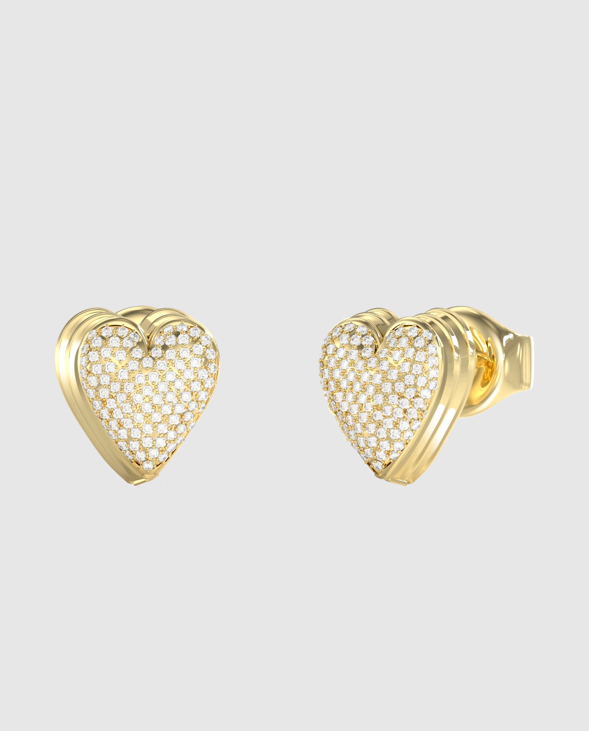 Brincos By Your Side de Aço Dourado Ouro-1