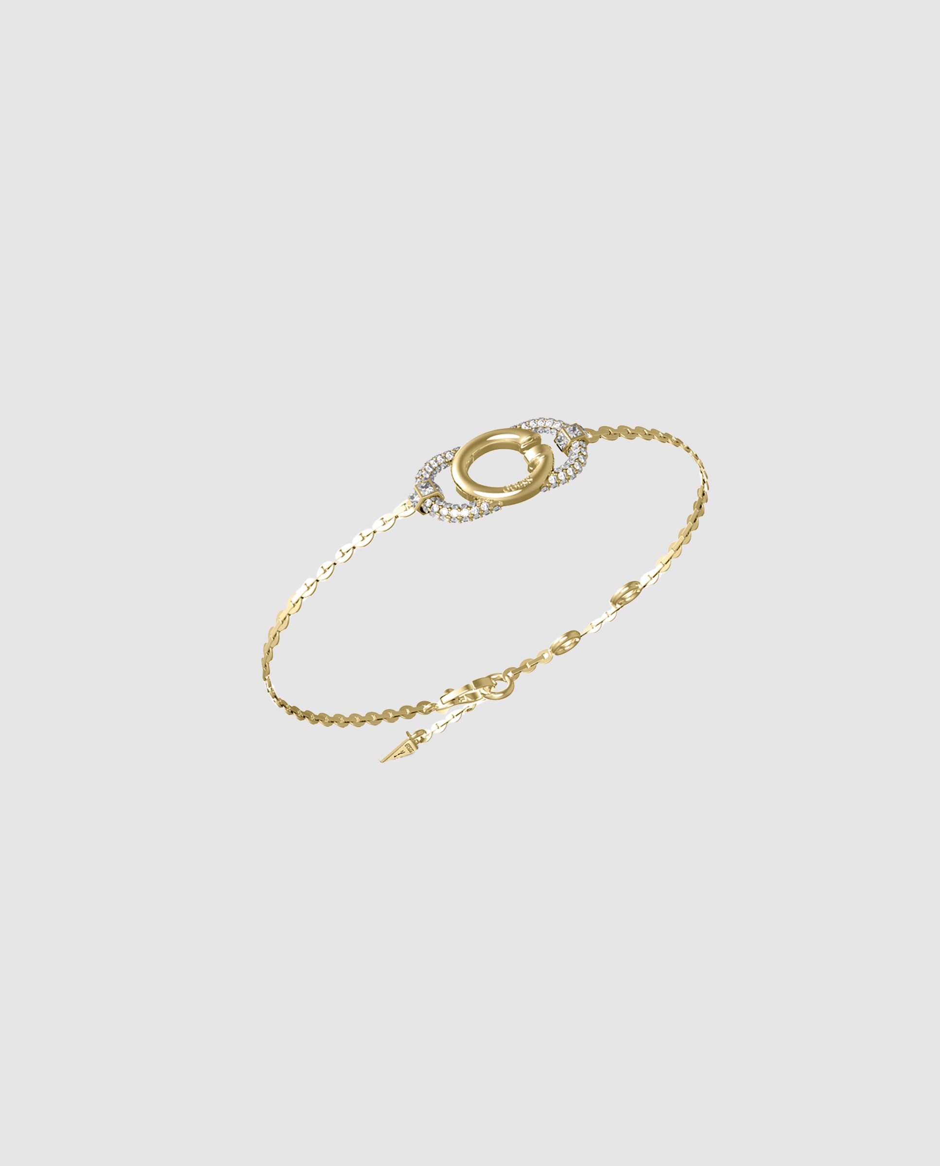 Pulseira de Corrente Oh My G de Aço Dourada Ouro-1