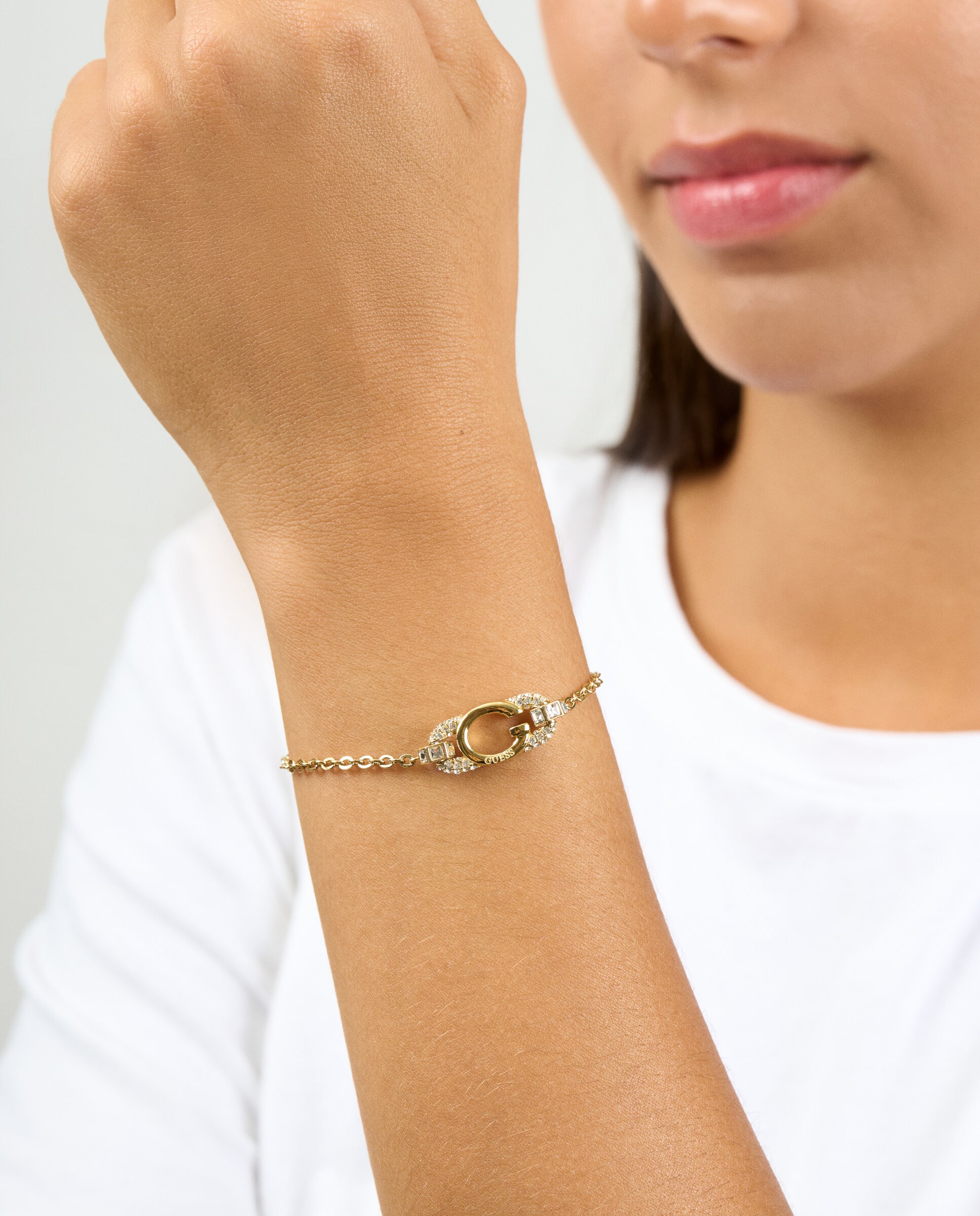 Pulseira de Corrente Oh My G de Aço Dourada Ouro-2