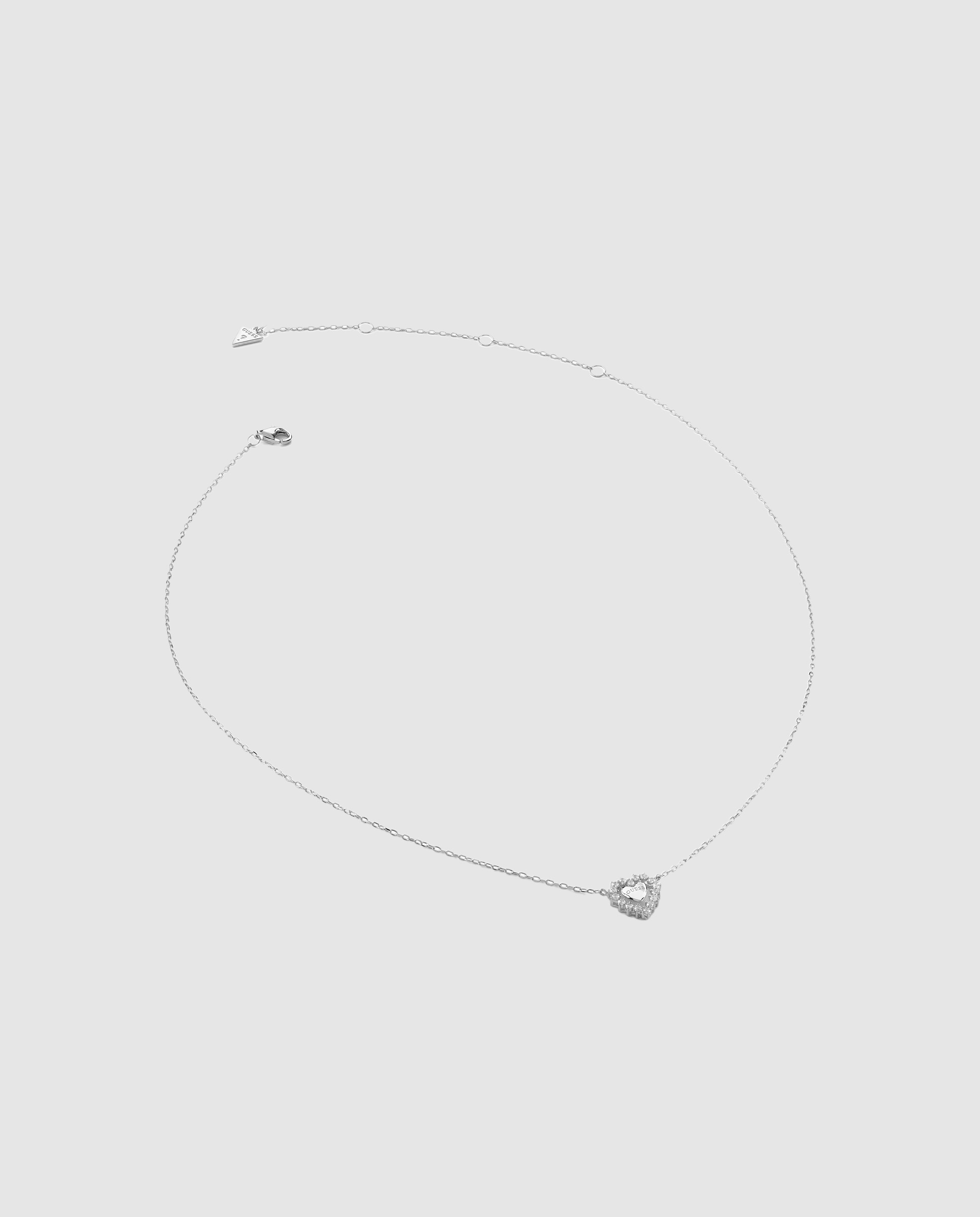 Imagem 0 de Corrente com Pendentes Jardim de Prata Prateada