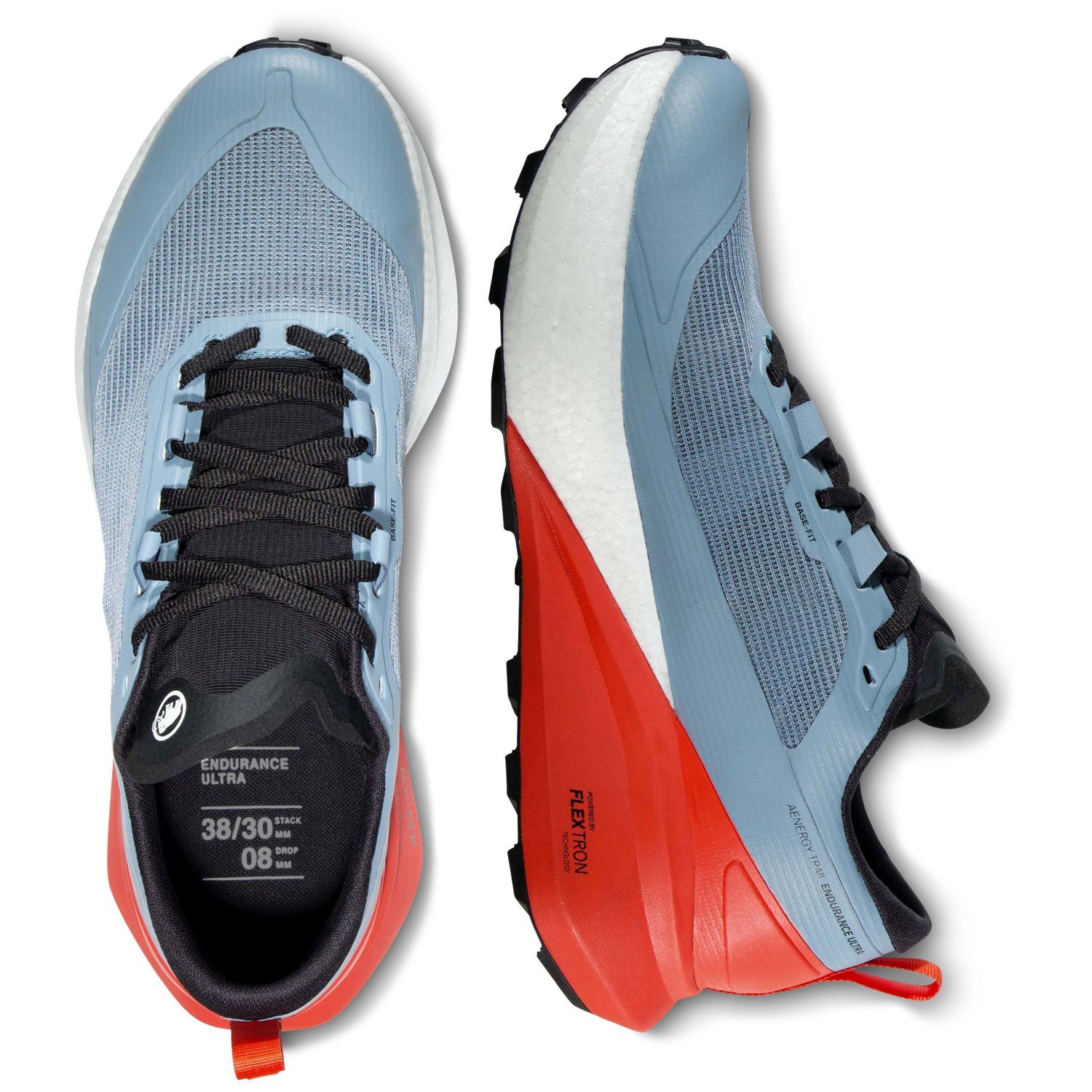 Sapatilhas de Trail Running Aenergy Trail Endurance Ultra Mammut Vermelho / Cinzento-7