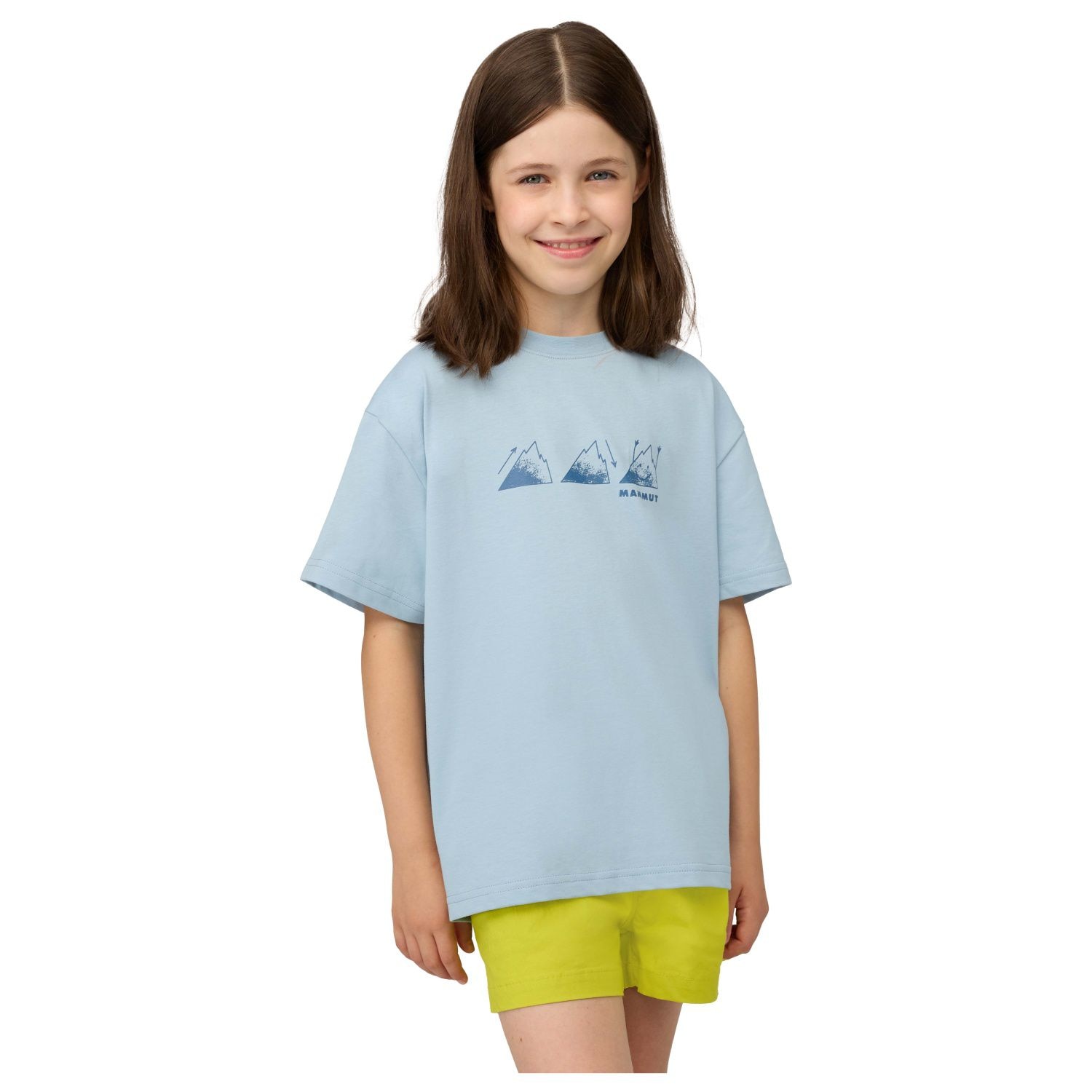 T-shirt Infantil Base Playground Kids Mammut Azul-claro-4