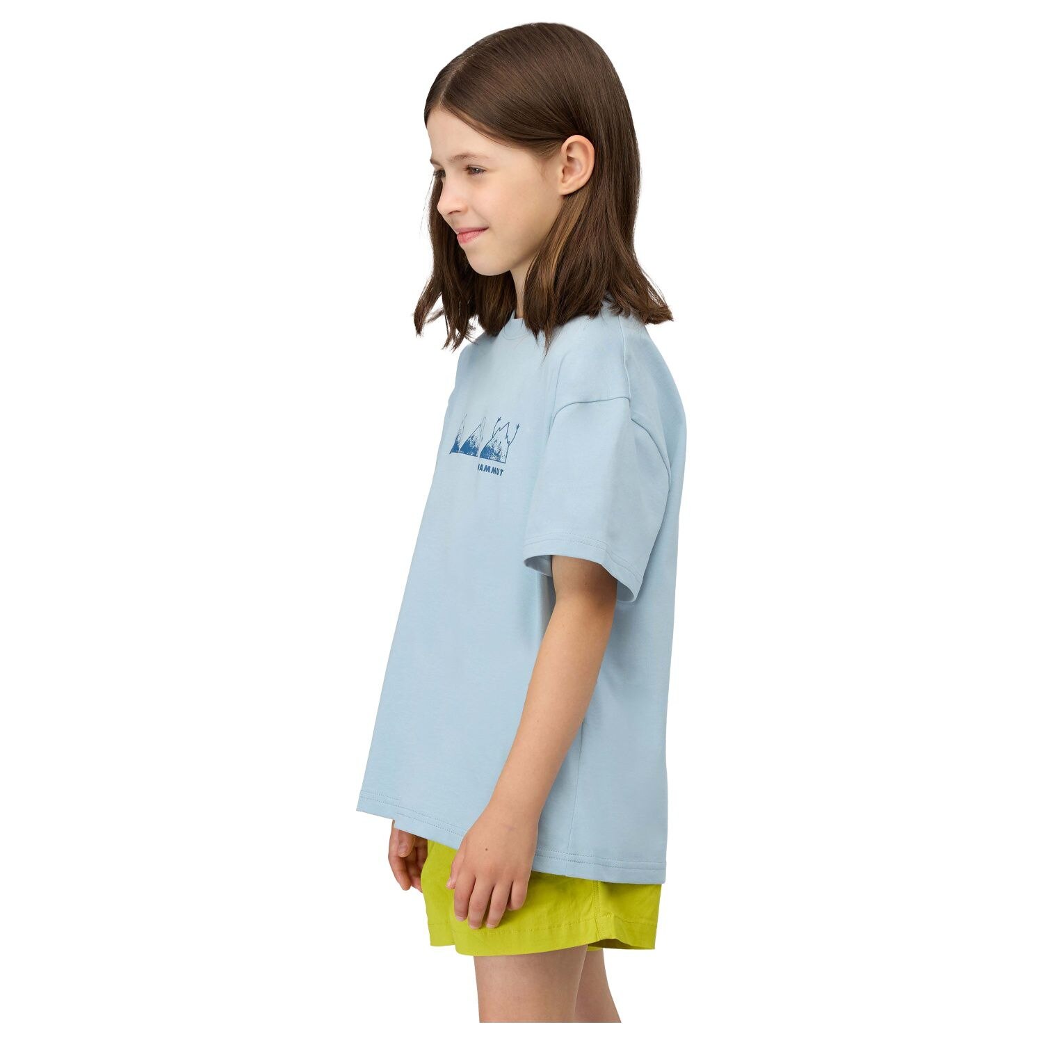 T-shirt Infantil Base Playground Kids Mammut Azul-claro-5