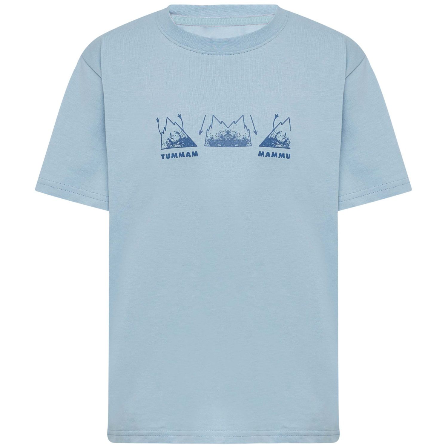 T-shirt Infantil Base Playground Kids Mammut Azul-claro-6