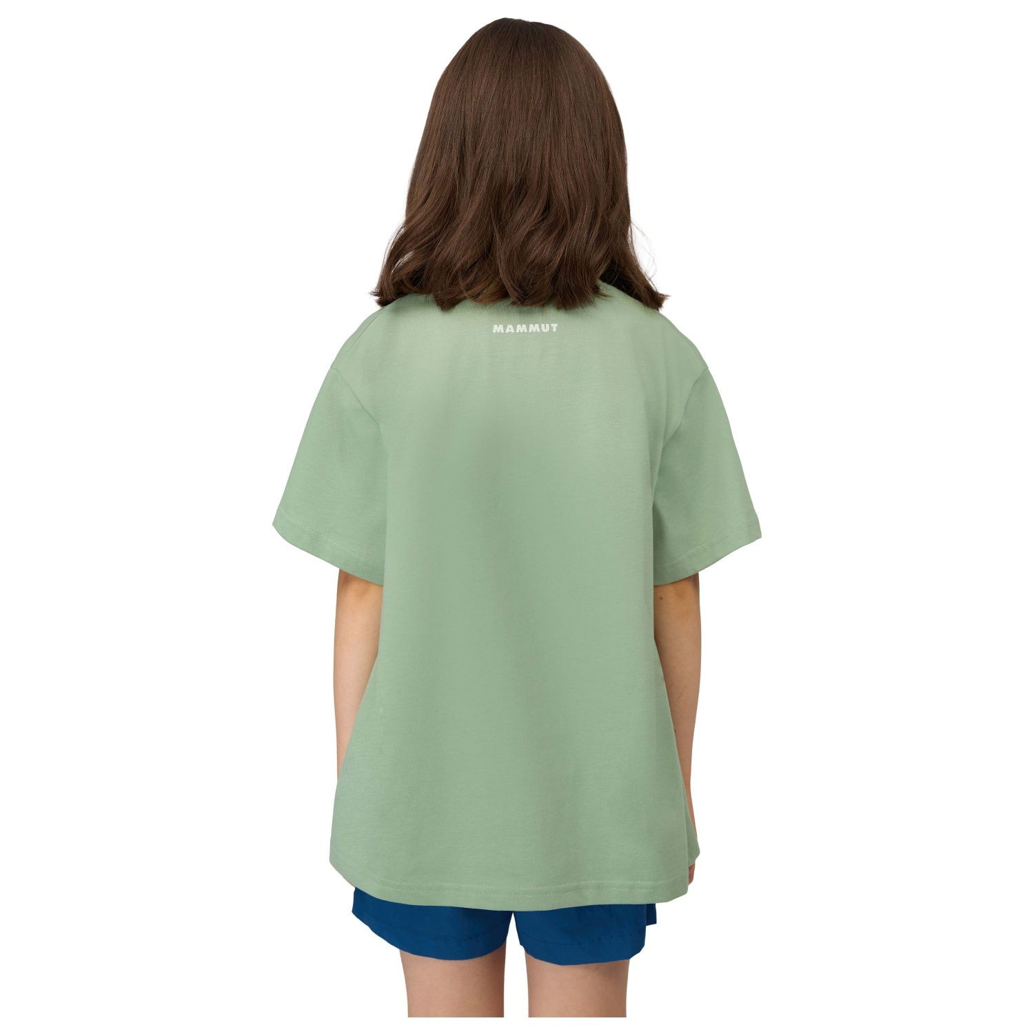 T-shirt Infantil Base Climbing Kids Mammut Verde-3