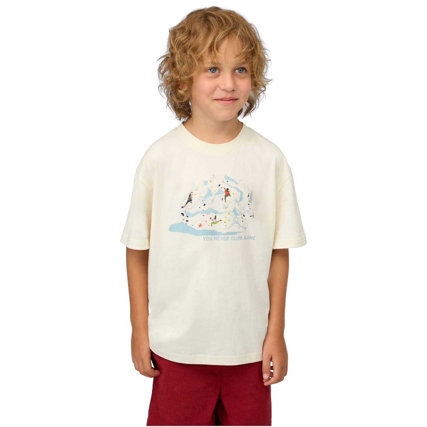 Imagem 0 de T-shirt Infantil Base Climbing Kids Mammut