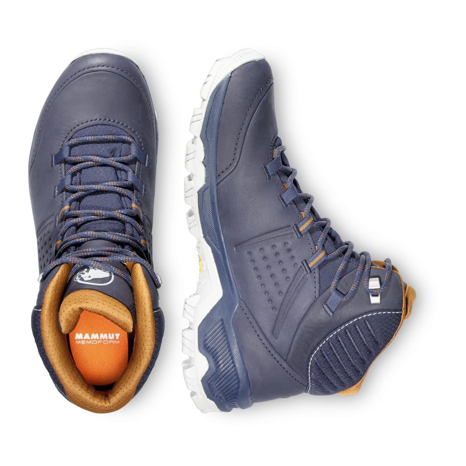 Botas de Montanha Nova Iv Mid Gore-tex Mammut Azul-marinho-3