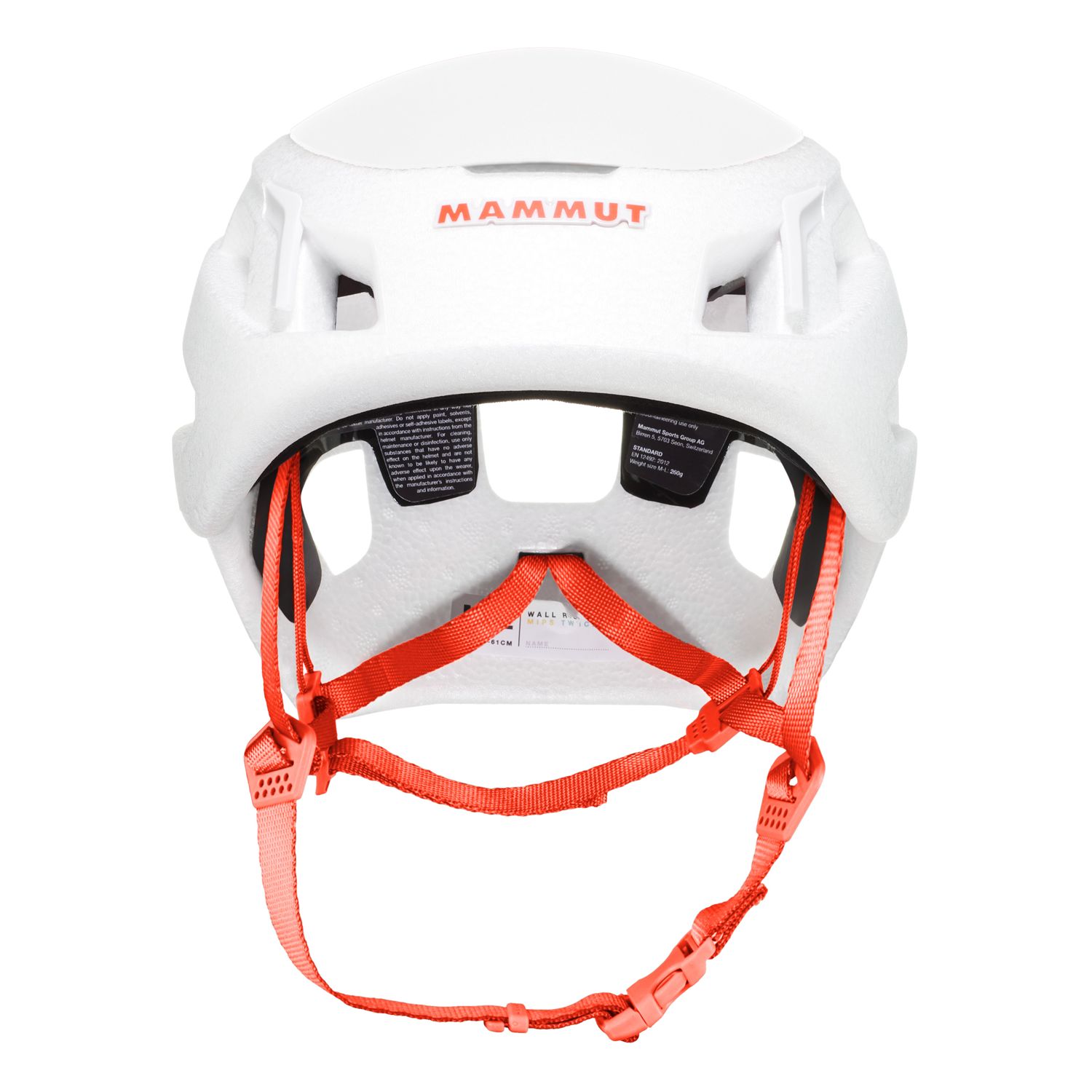 Capacete de Escalada e Montanha Wall Rider Mips Twiceme 2.0 Mammut Branco-2
