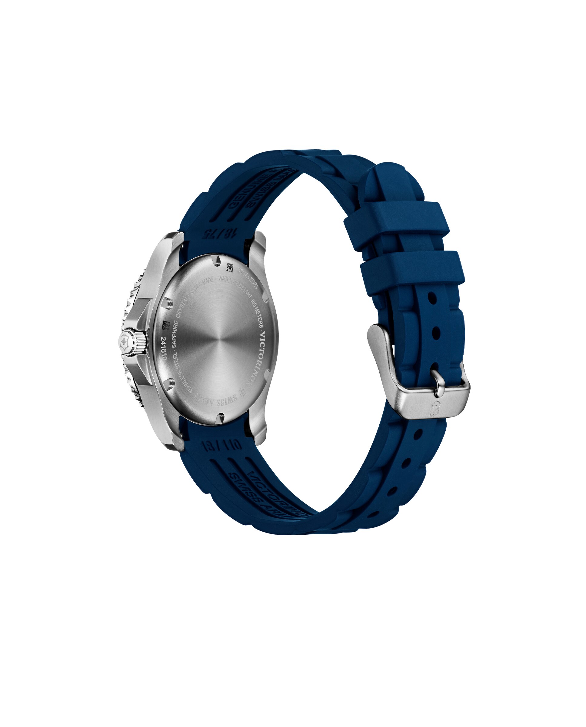 Relógio Analógico Maverick V241610 de Borracha e Bracelete Azul Azul-marinho-2