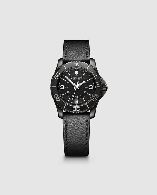 Imagem 0 de Relógio Maverick V241788 de Pele e Correia em Preto