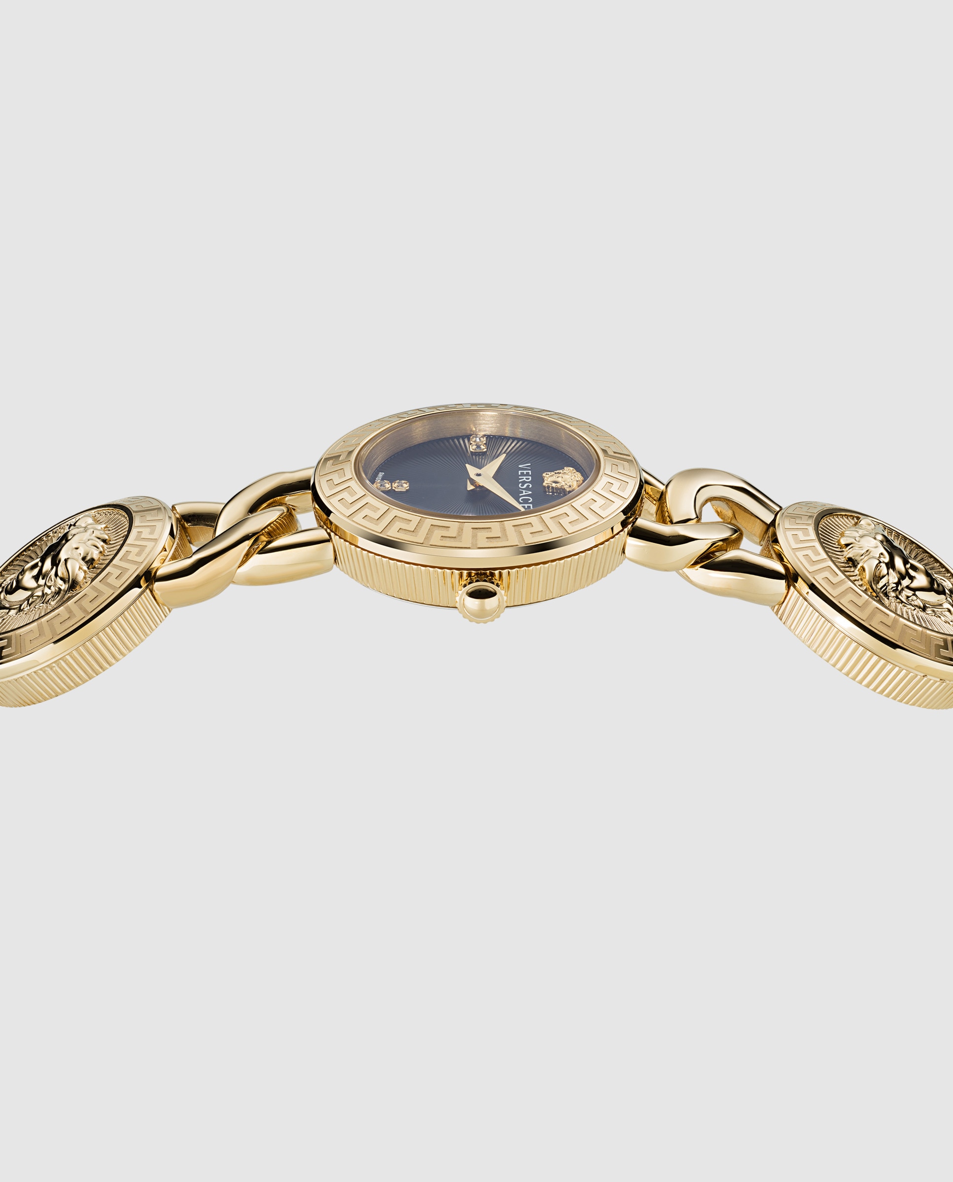 Relógio Stud Icon Ve3c00422 de Aço e Bracelete Dourada Ouro-2