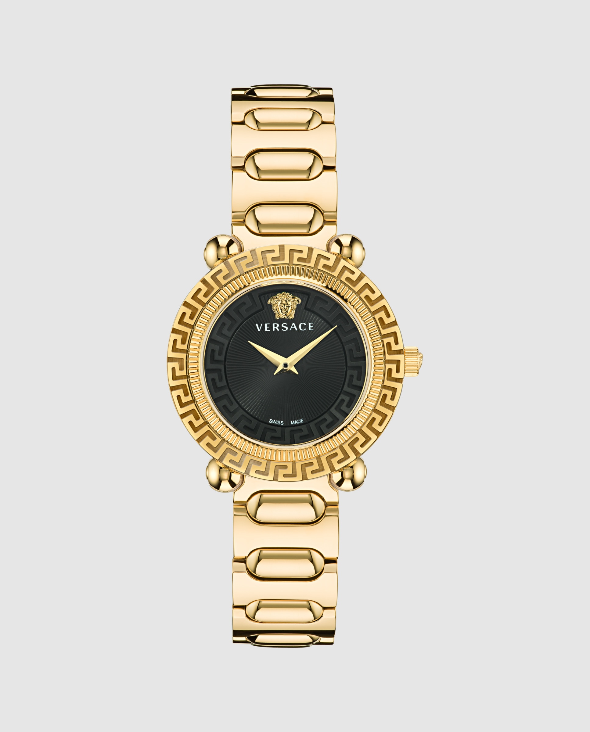 Relógio de Mulher Greca Twist Ve6i00523 de Aço e Bracelete Dourada Ouro-1
