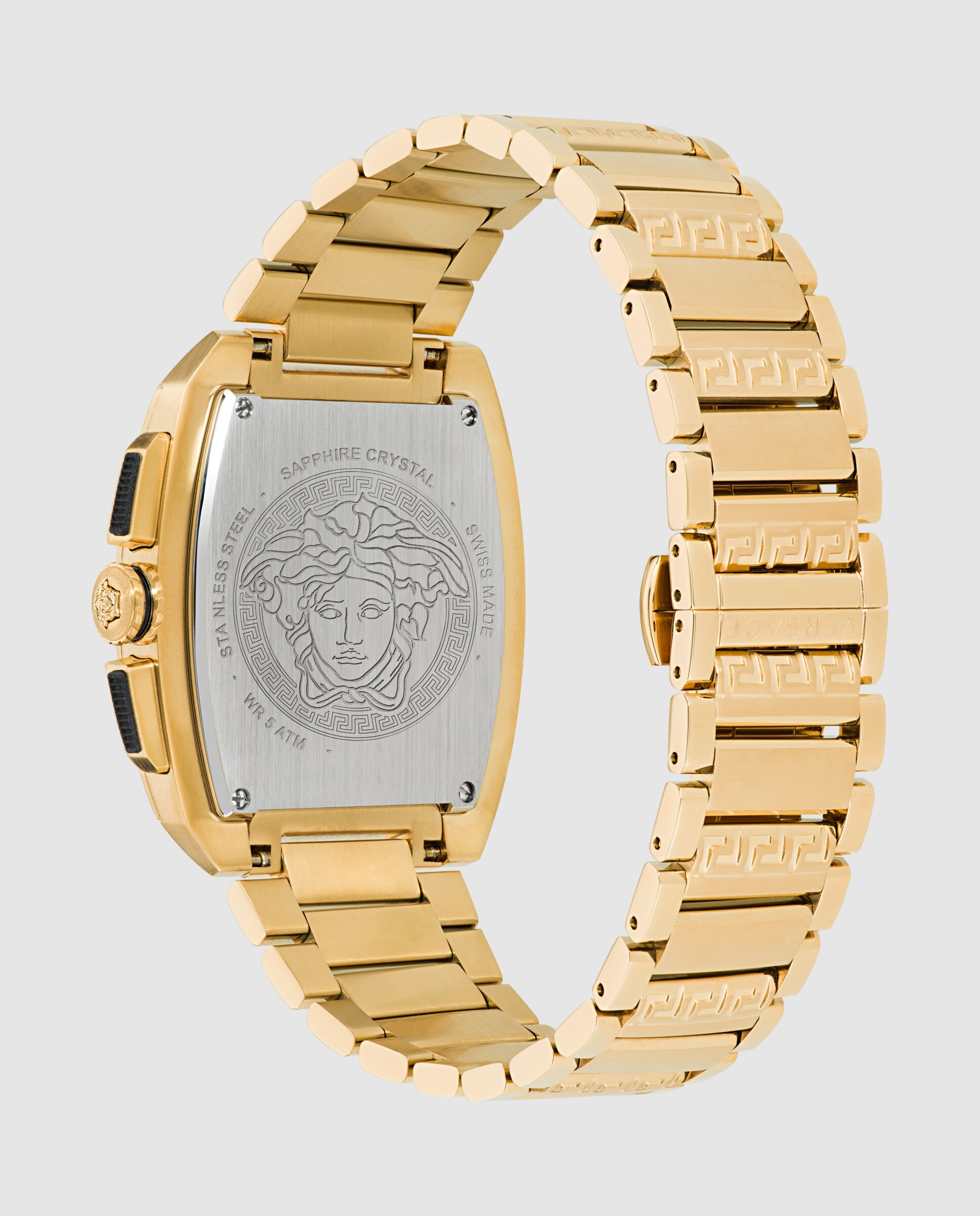 Relógio Dominus Ve6h00523 de Aço e Bracelete Dourada Ouro-3