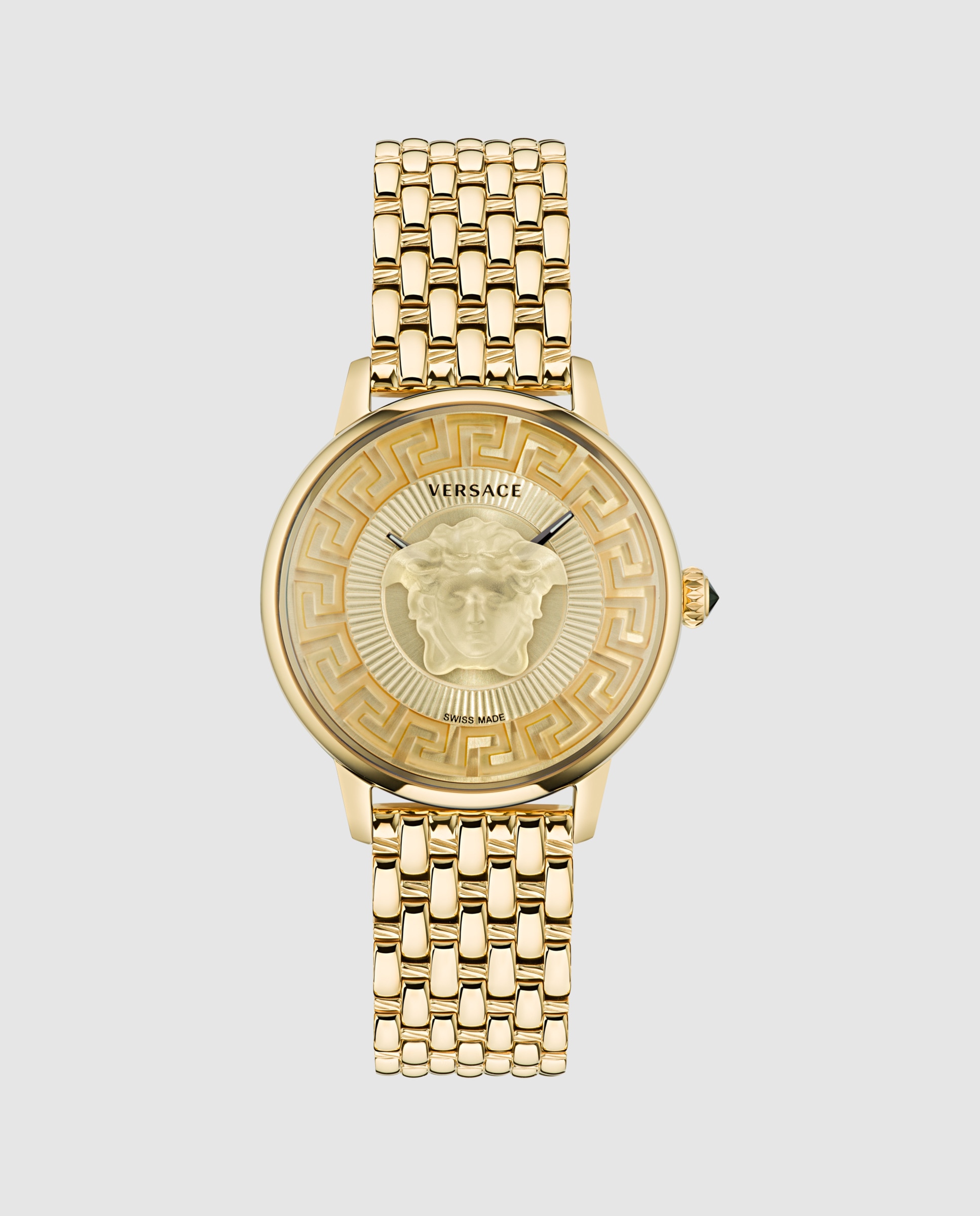 Imagem 0 de Relógio de Mulher Medusa Alchemy Ve6f00623 de Aço e Bracelete Dourada