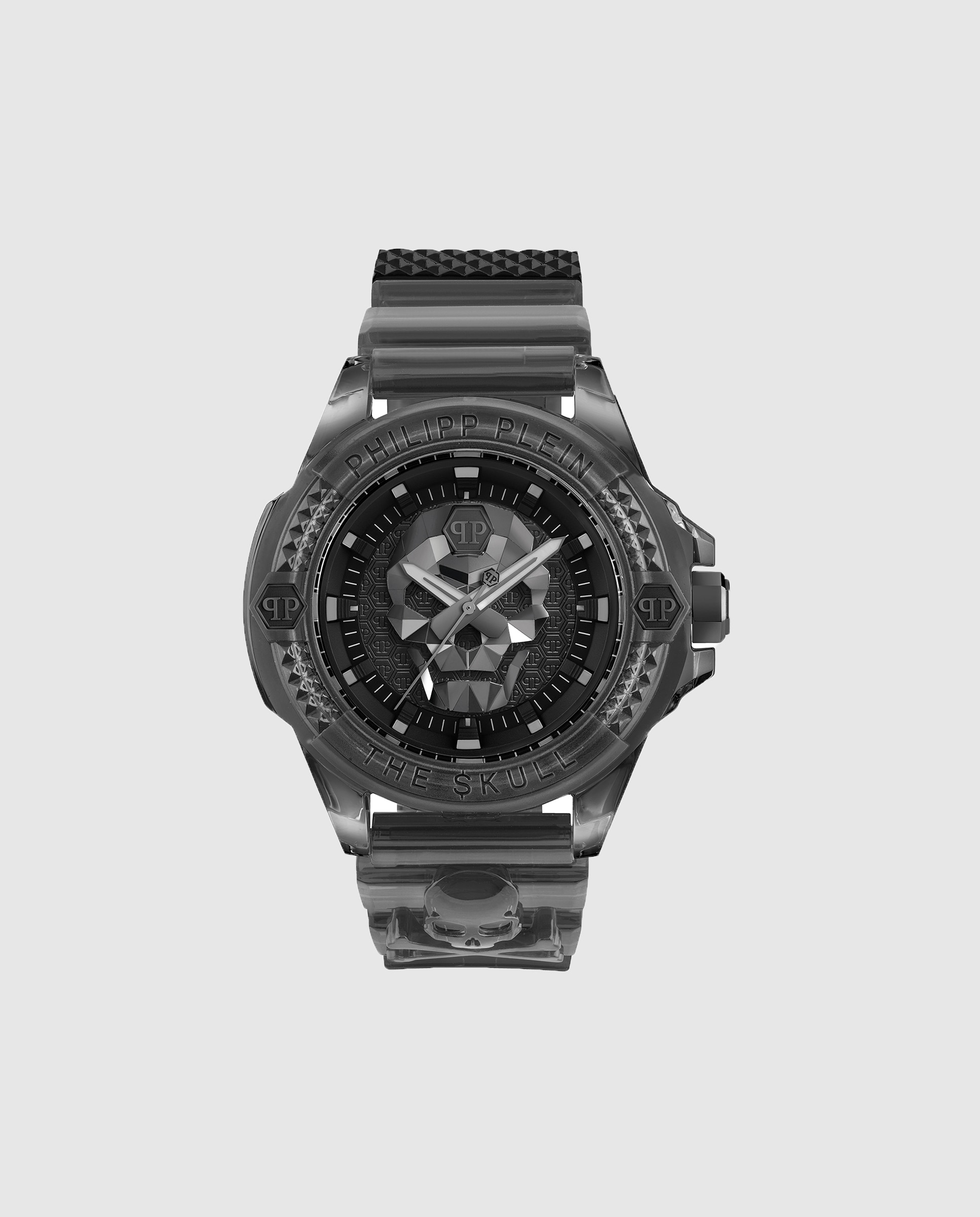 Imagem 0 de Relógio The $kull Synthetic Pwwaa0523 de Policarbonato e Bracelete em Preto