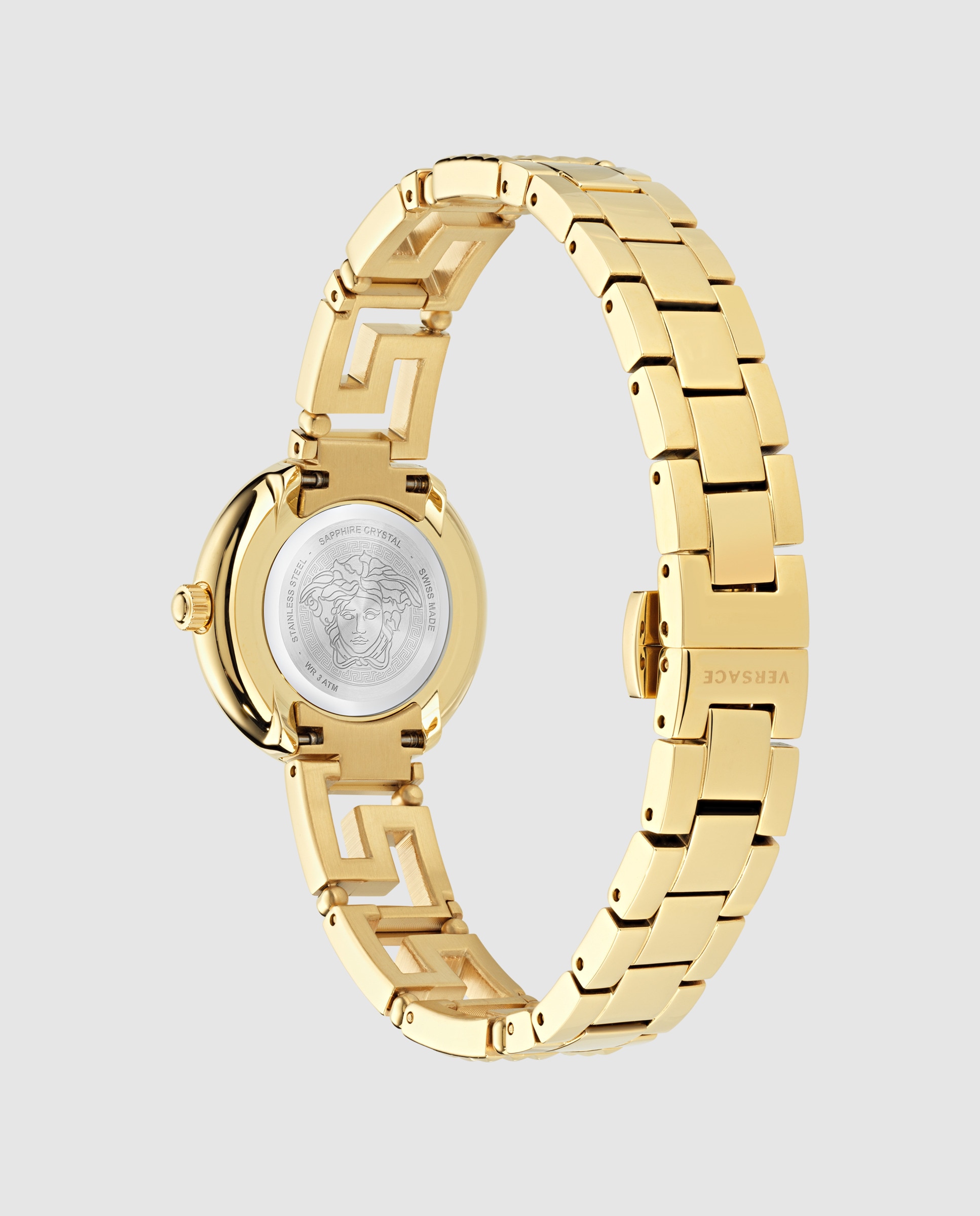 Relógio de Mulher Greca Goddess Ve7a00423 de Aço e Bracelete Dourada Ouro-3