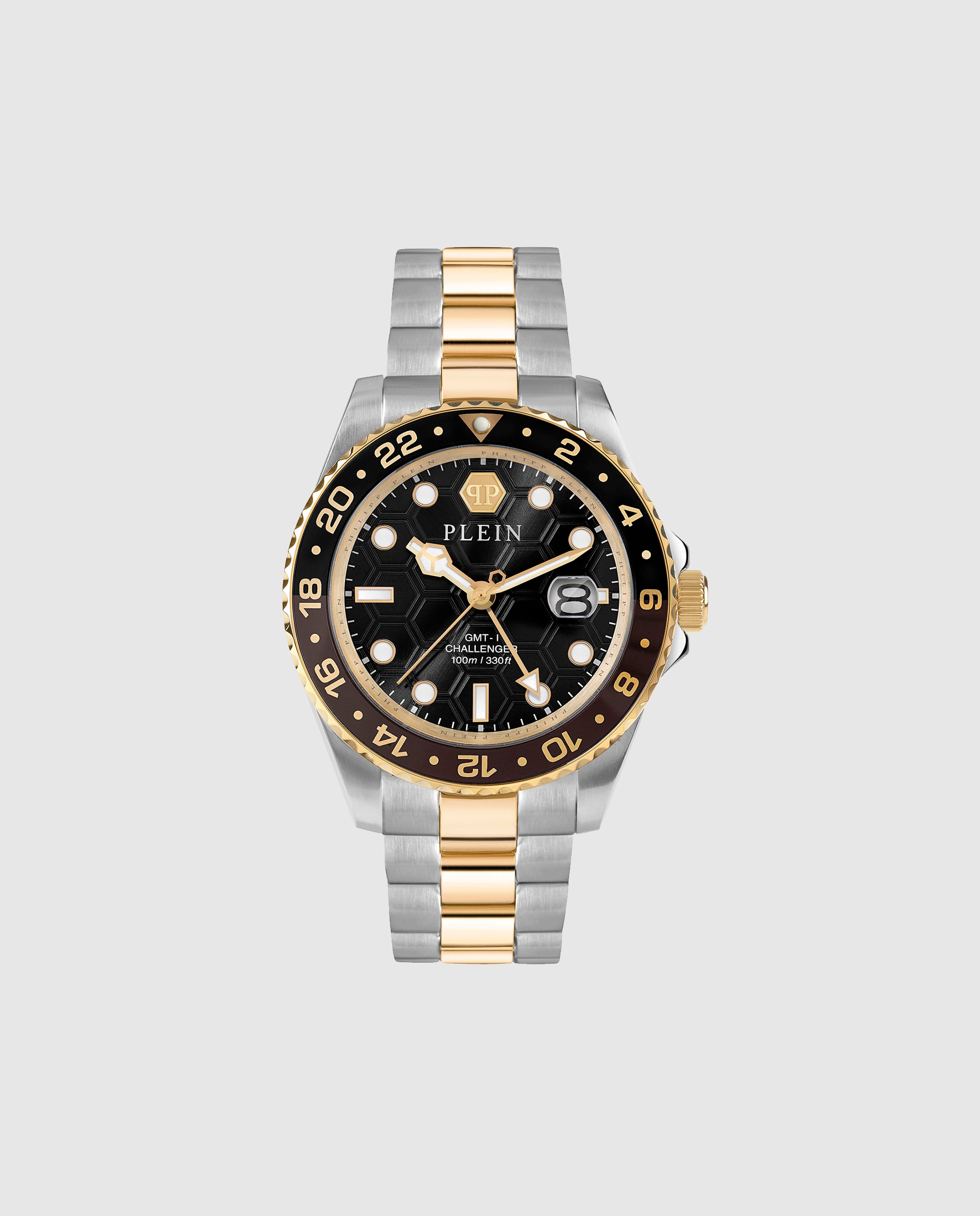 Imagem 0 de Relógio Gmt-i Challenger Pwyba0323 Automático de Aço e Pulseira Prateada