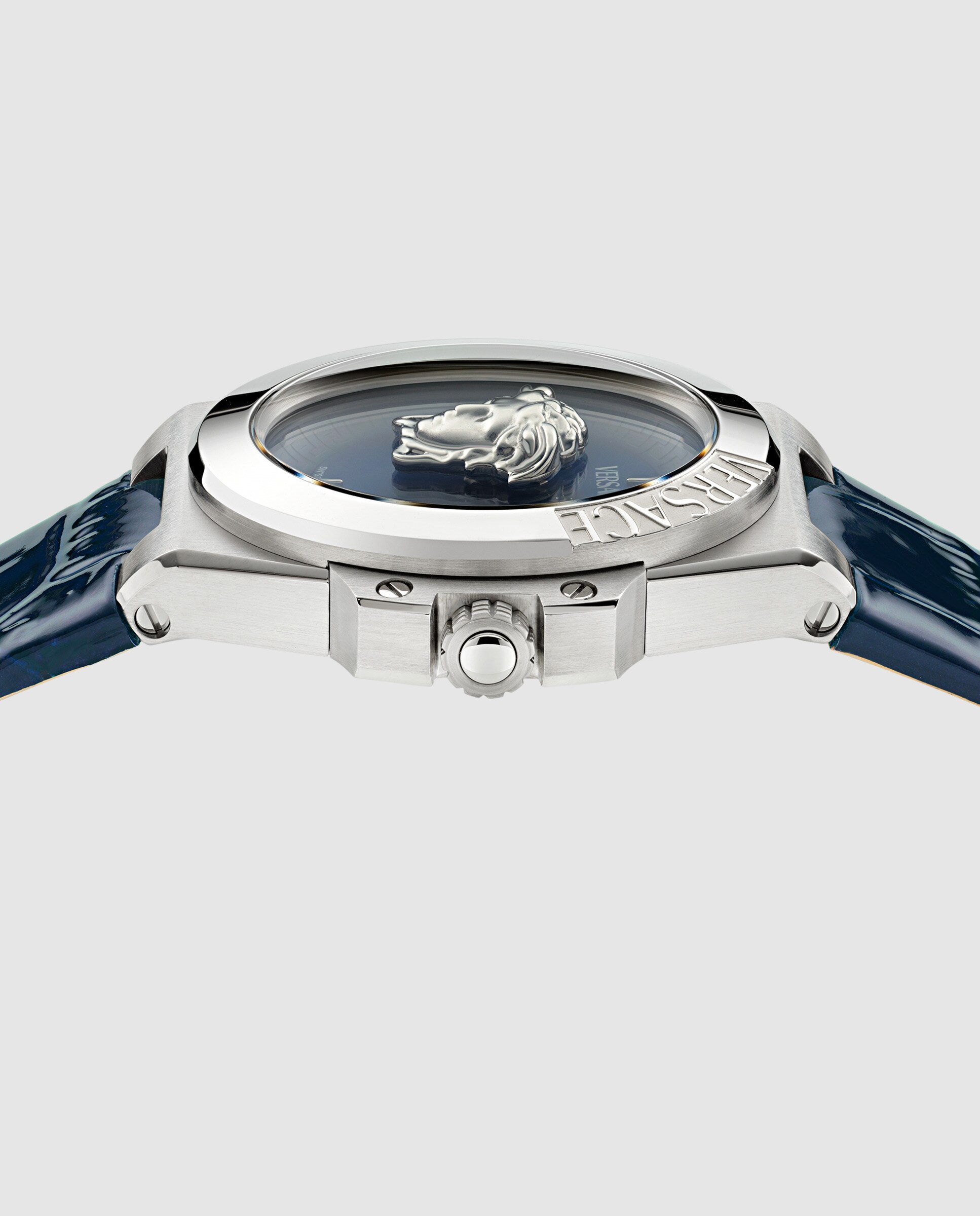 Relógio Hera Ve8d00124 de Pele e Bracelete Azul Azul-2