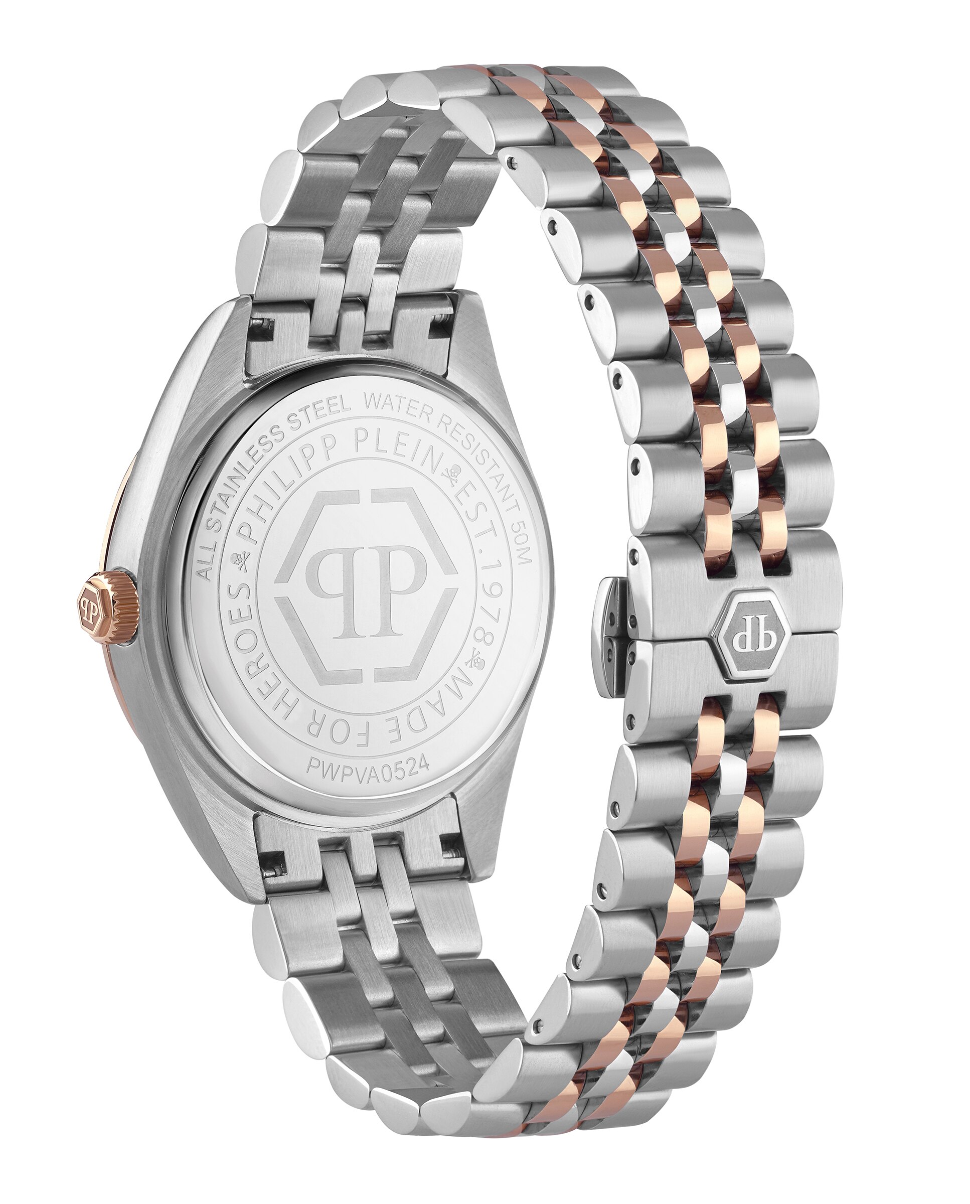 Relógio Date Superlative Gent Pwpva0524 de Aço e Pulseira Prateada Prata-2