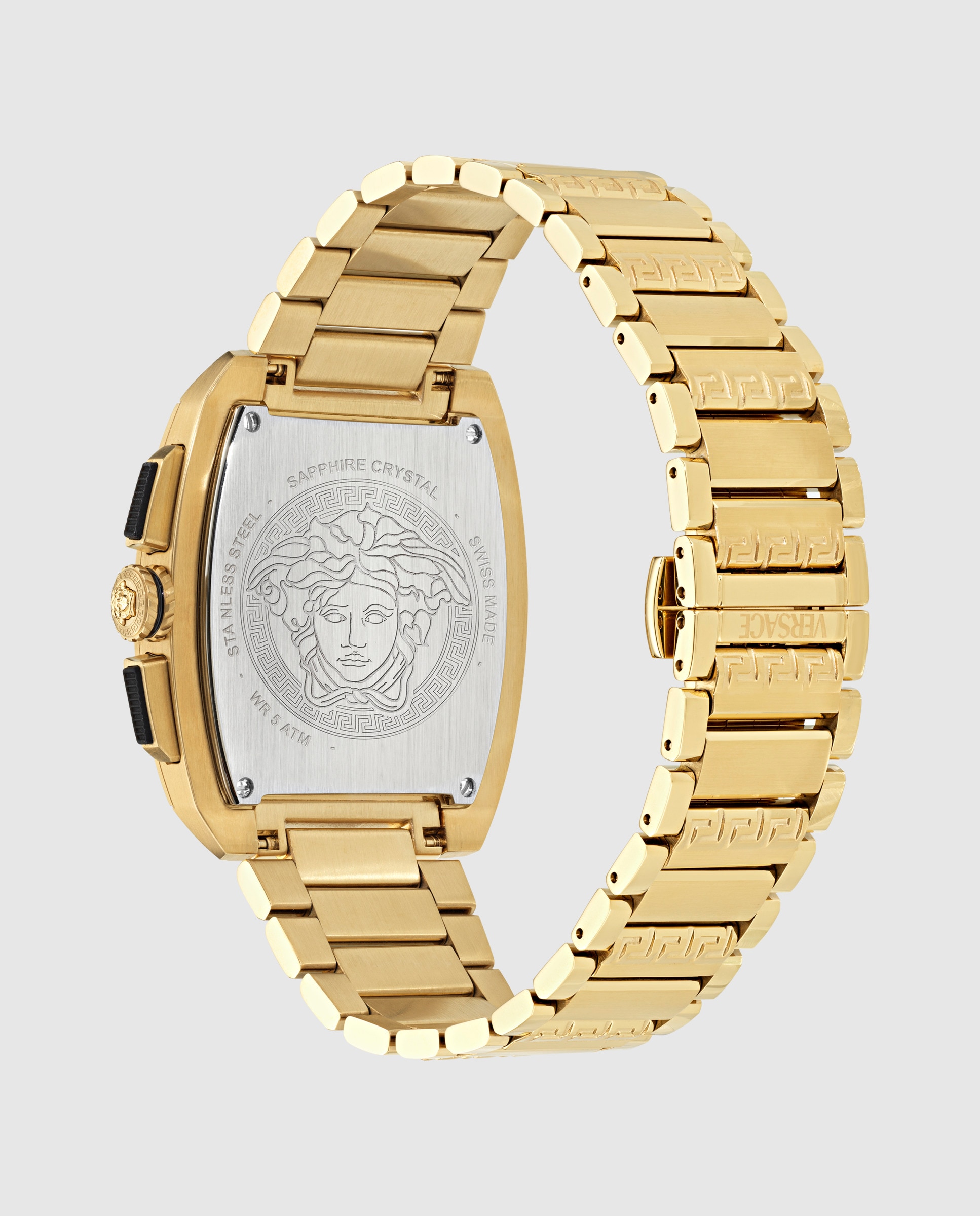 Relógio Dominus Ve6h00824 de Aço e Bracelete Dourada Ouro-3